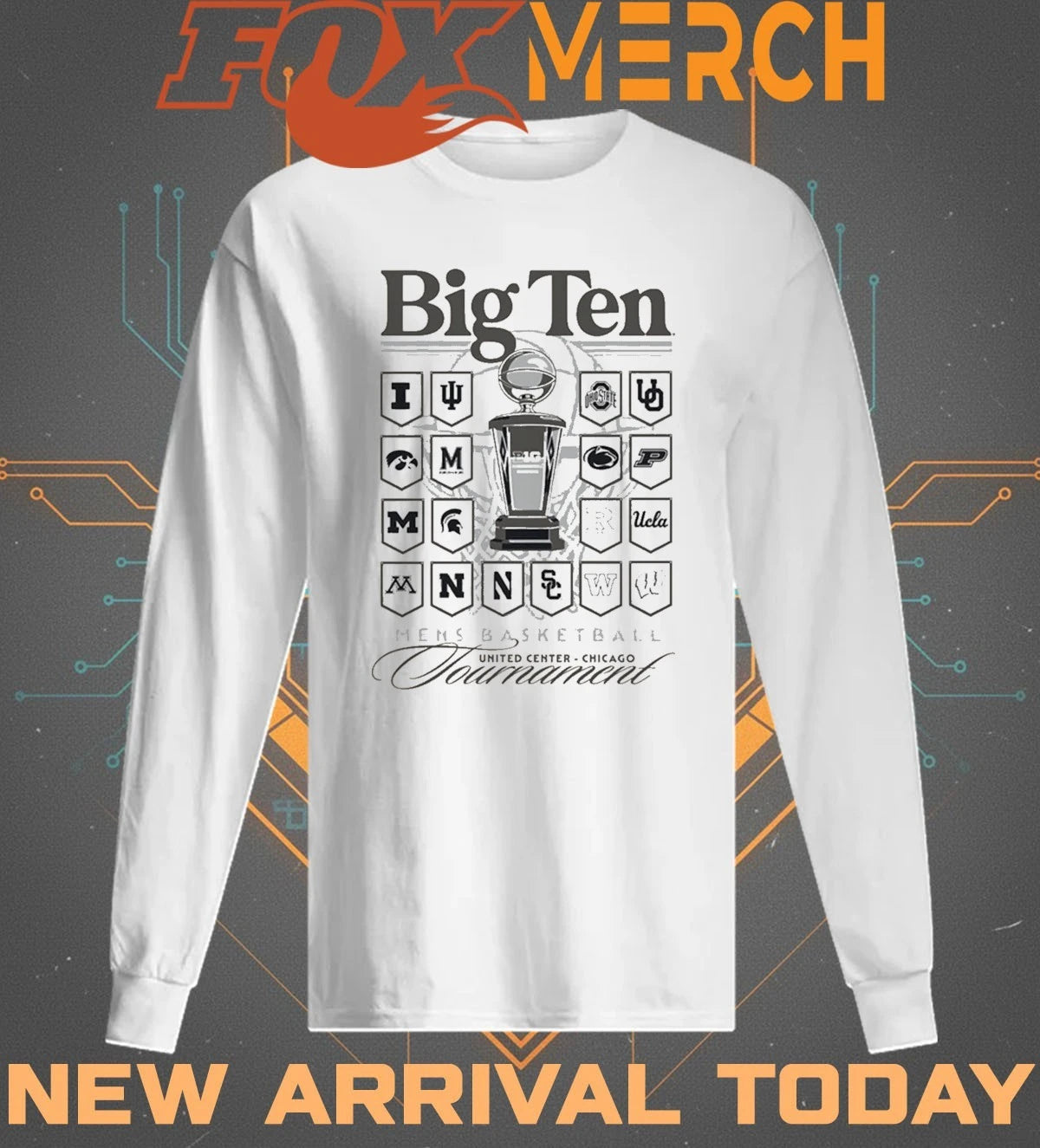 2026 Big Ten Men’s Basketball Tournament Banners t-shirt