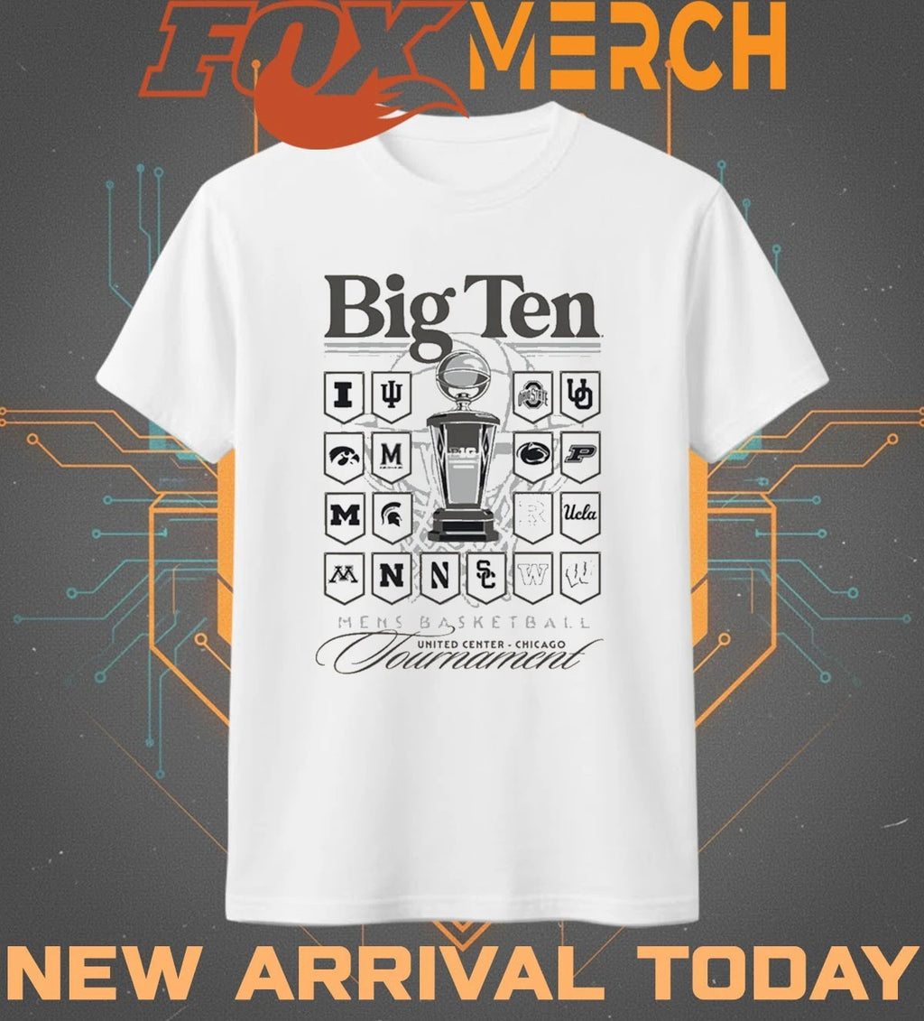 2026 Big Ten Men’s Basketball Tournament Banners t-shirt