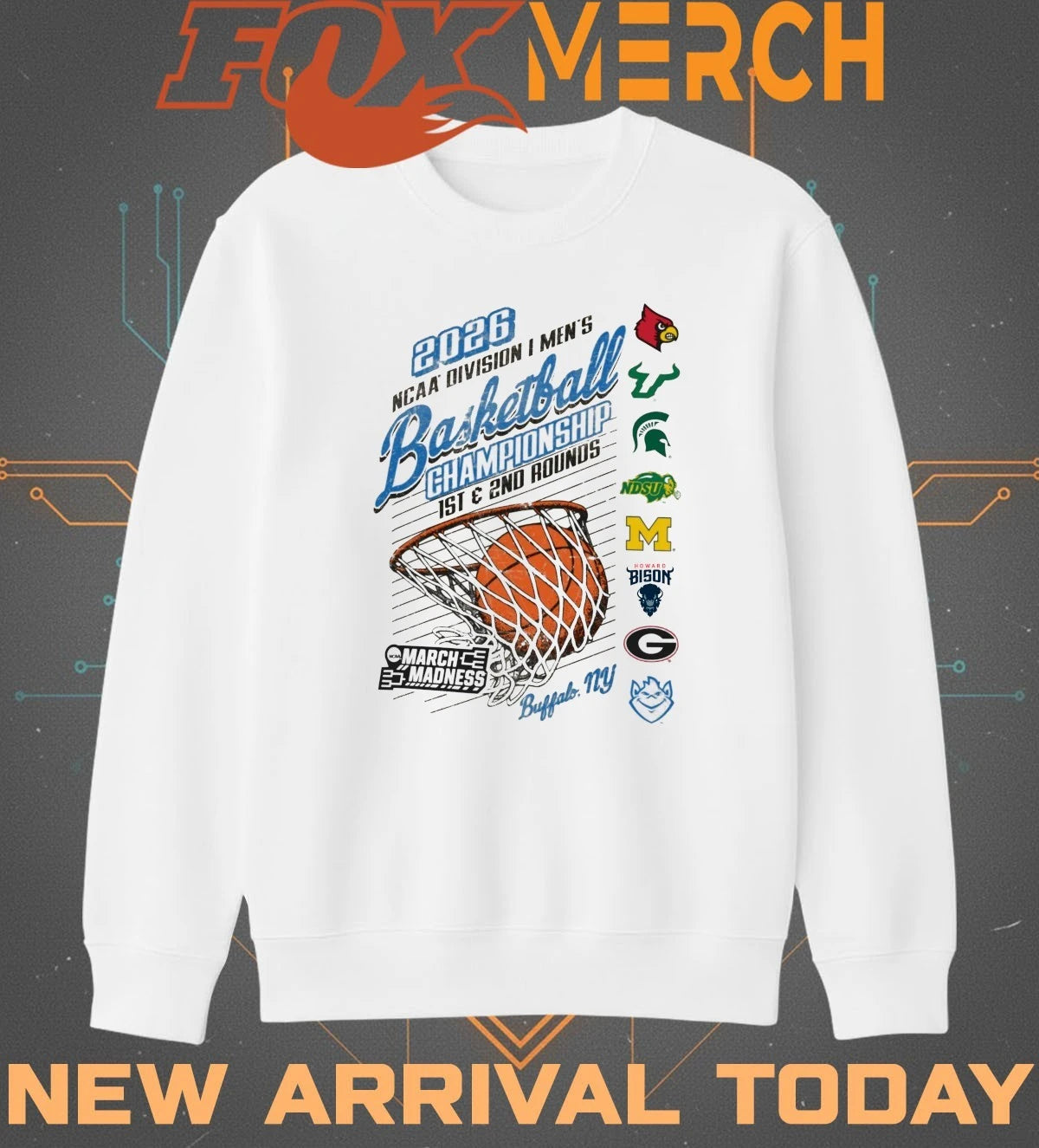 2026 NCAA DI Men’s Basketball Championship 1st &amp; 2nd Rounds Buffalo t-shirt