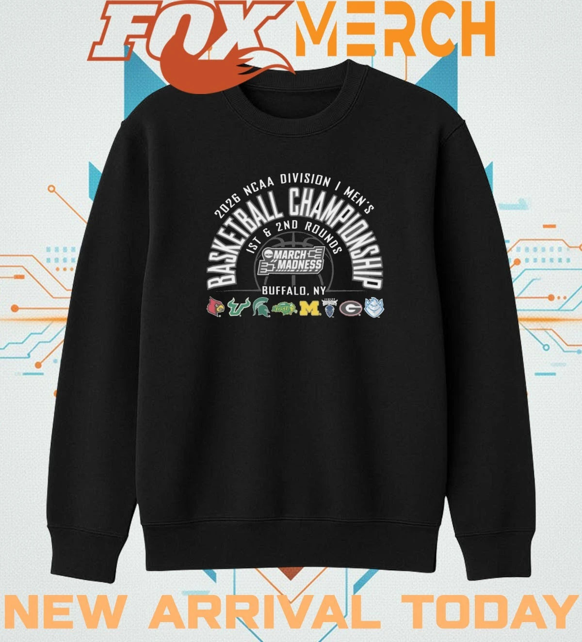 2026 NCAA DI Men’s Basketball Championship 1st &amp; 2nd Rounds March Madness t-shirt