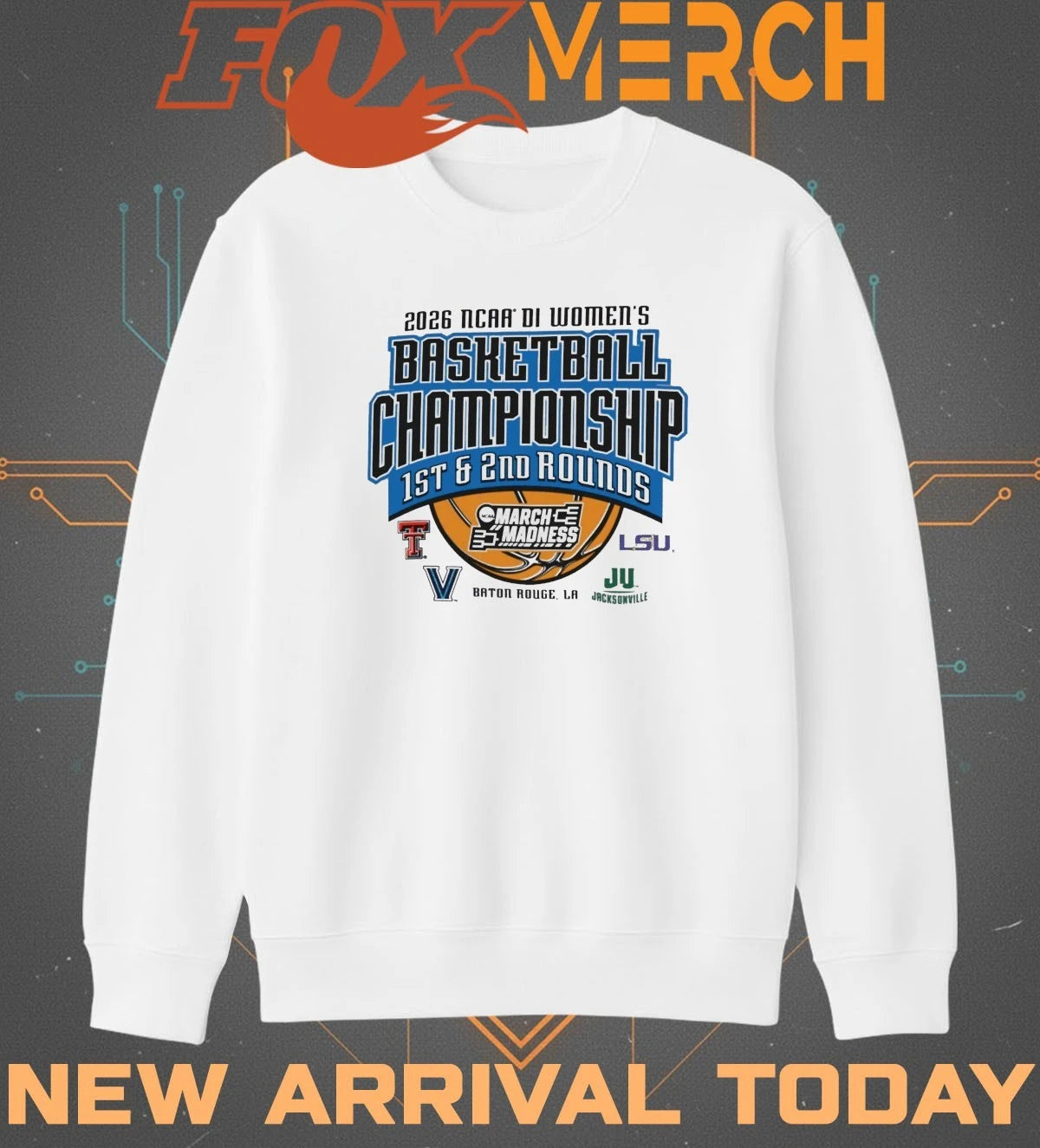 2026 NCAA DI Women’s Basketball Championship 1st &amp; 2nd Rounds March Madness Baton Rouge, LA t-shirt