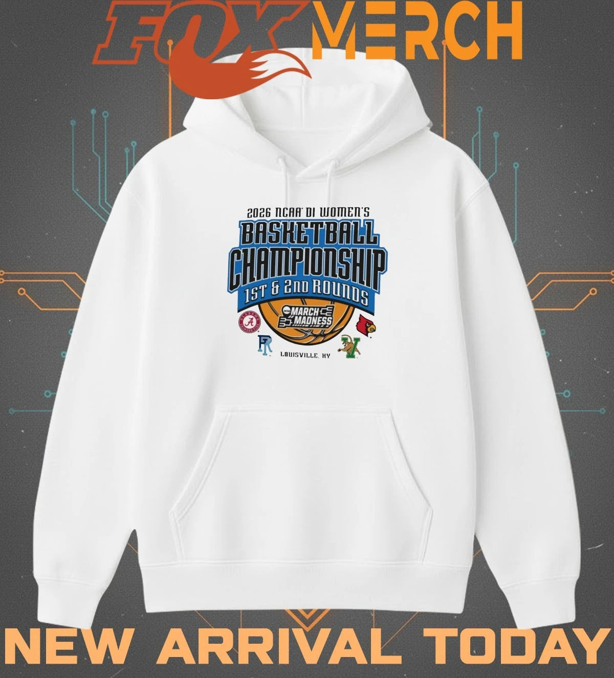 2026 NCAA DI Women’s Basketball Championship 1st &amp; 2nd Rounds March Madness Louisville, KY t-shirt
