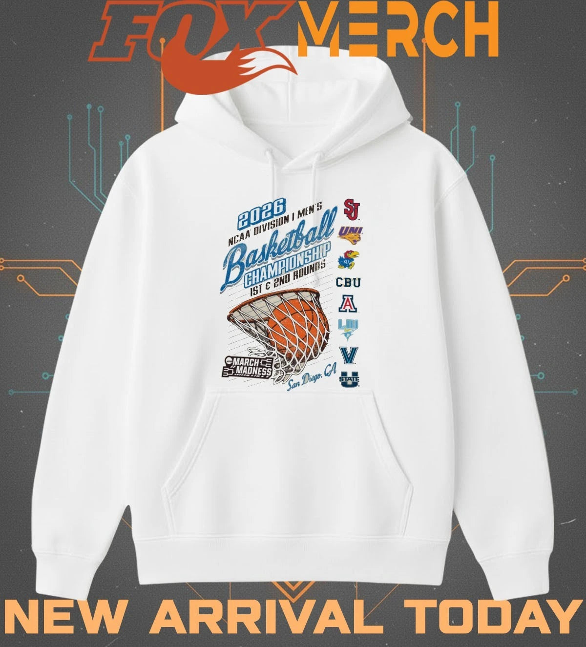 2026 NCAA Division I Men’s Basketball Championship 1st &amp; 2nd Rounds San Diego, Ca t-shirt