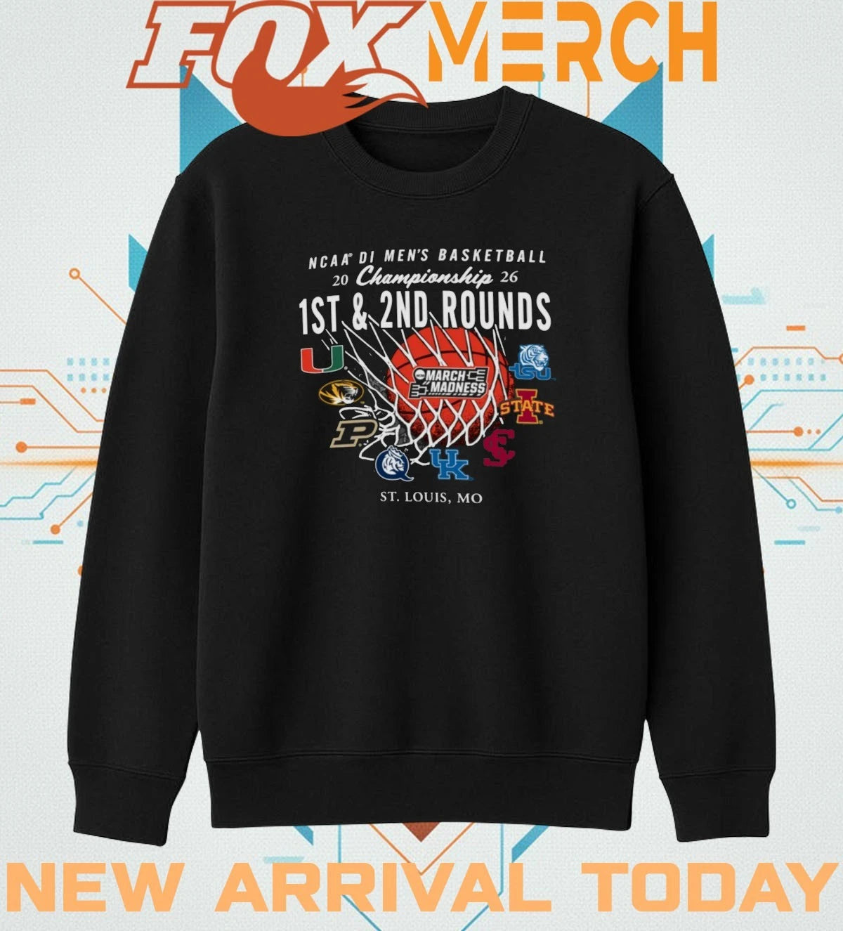 2026 NCAA Division I Men’s Basketball Championship First Round March Madness St. Louis, MO shirt