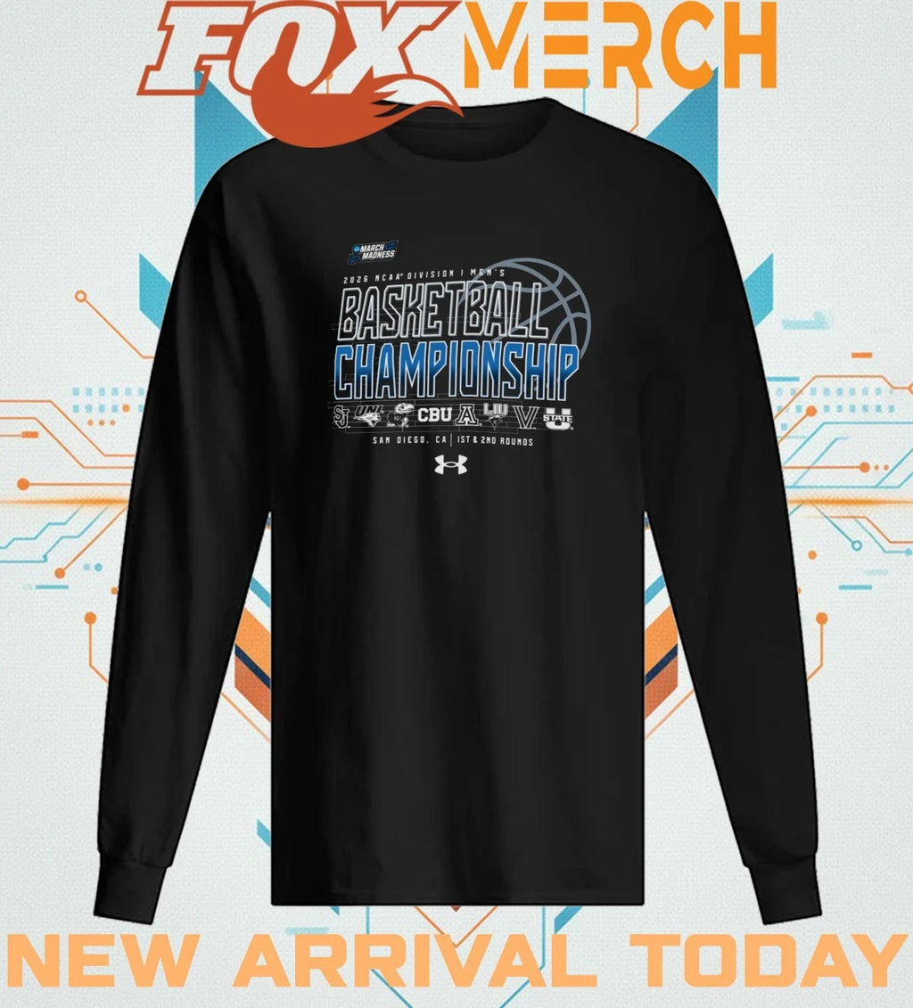 2026 NCAA Division I Men’s Basketball Championship San Diego, Ca 1st &amp; 2nd Rounds shirt