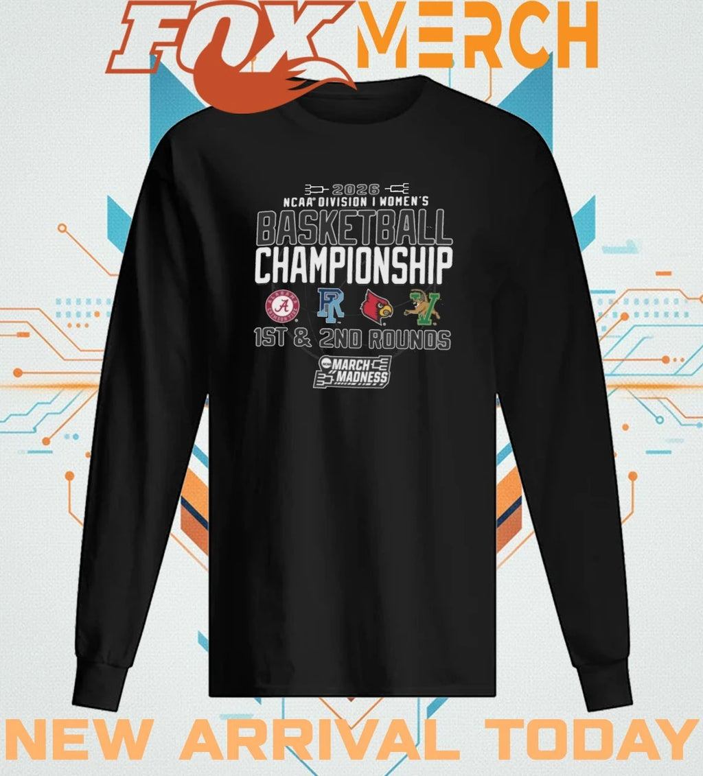 2026 NCAA Division I Women’s Basketball Championship 1st &amp; 2nd Rounds Los Angeles, CA shirt