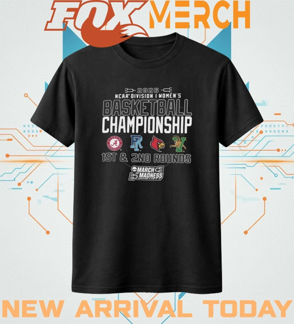 2026 NCAA Division I Women’s Basketball Championship 1st &amp; 2nd Rounds Los Angeles, CA shirt