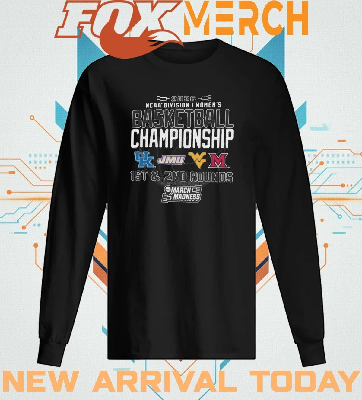 2026 NCAA Division I Women’s Basketball Championship 1st &amp; 2nd Rounds Morgantown, WV shirt