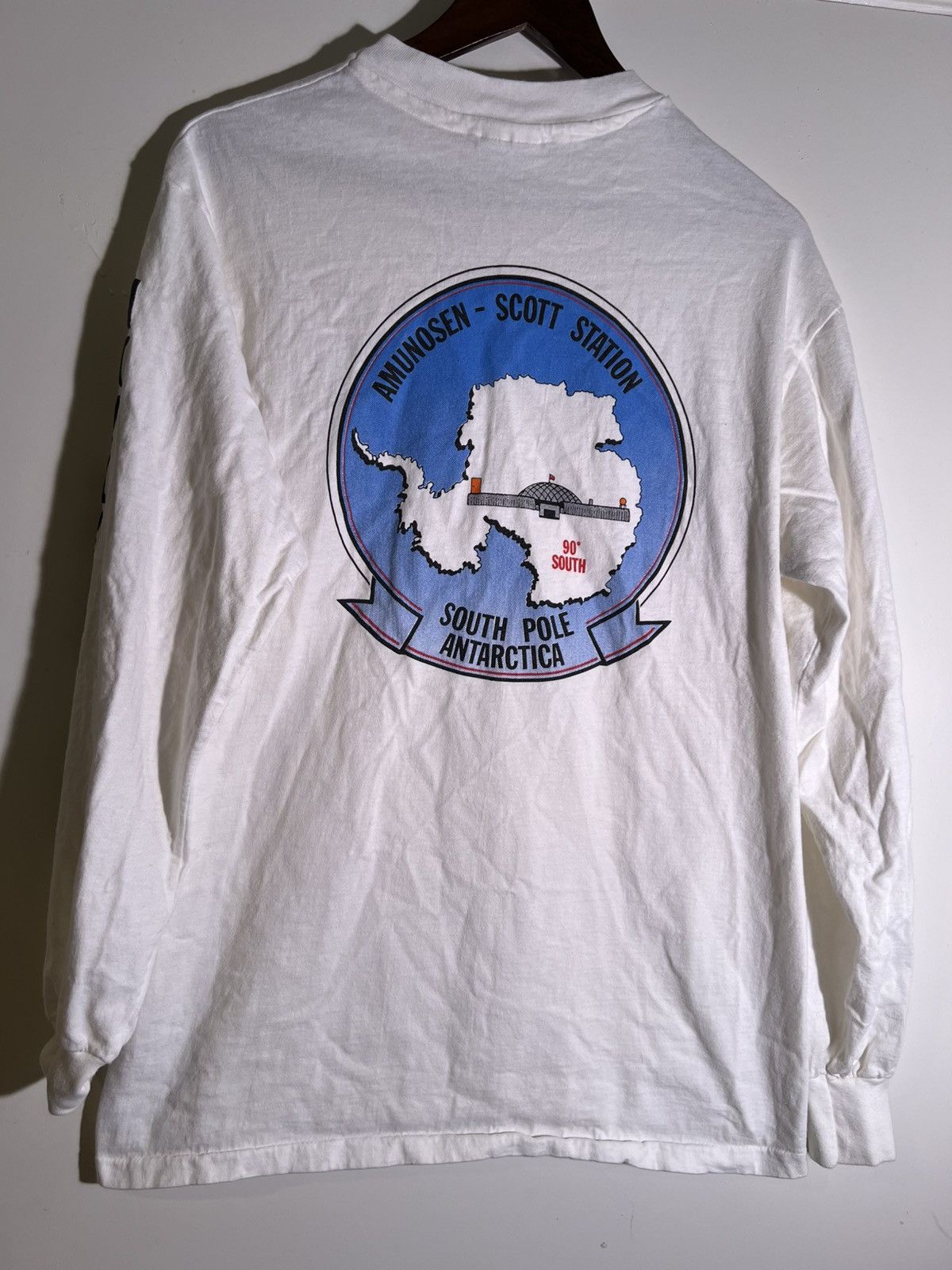 Vintage 80 S 90 S Vtg Vintage South Pole Antarctica Retro Tee Shirt Hoodie, Sweatshirt | PodTeesHub.com