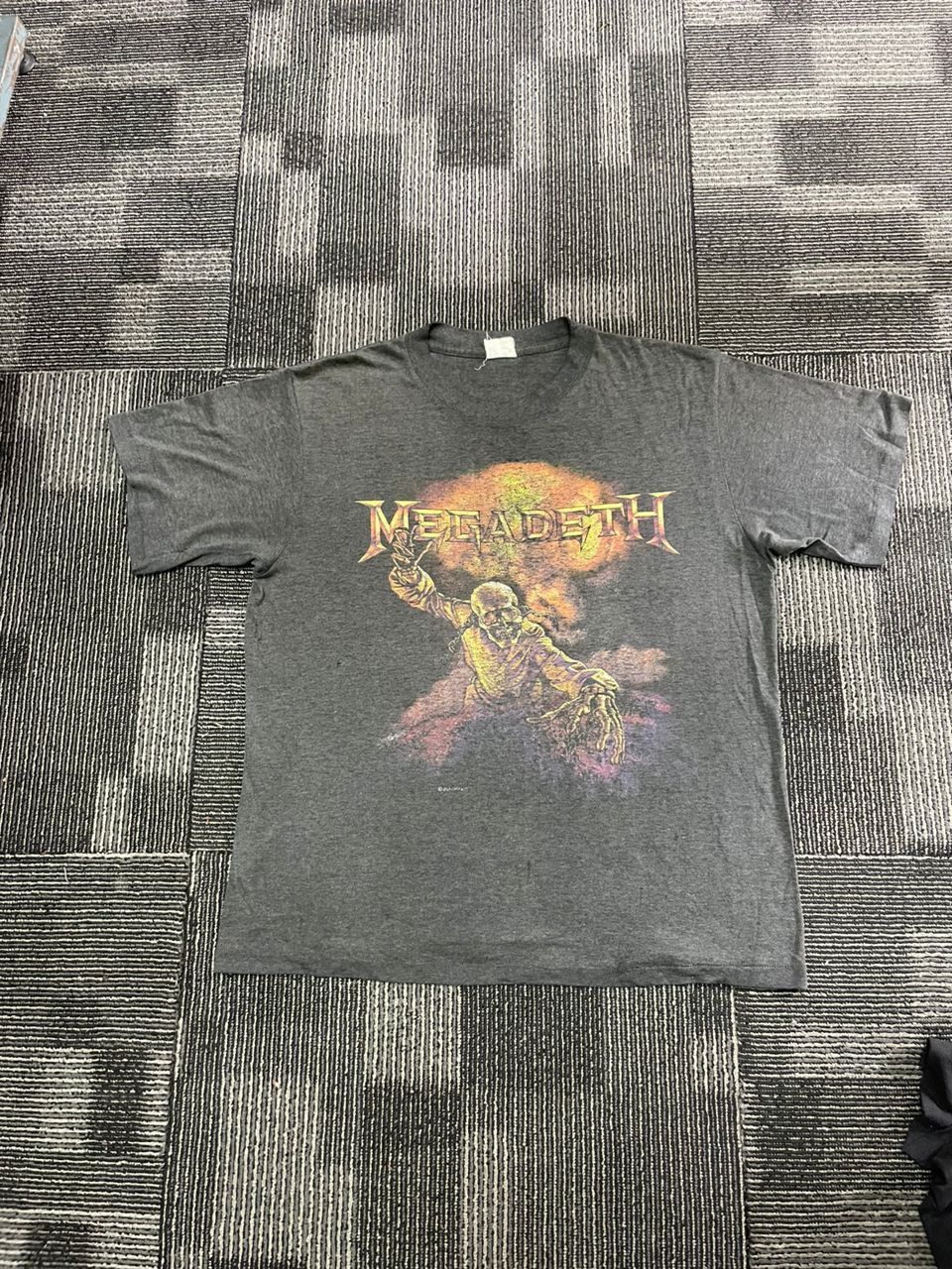 Band Tees Vintage 80s Megadeth Bio Hazard Thrash Metal Band Tees Hoodie, Sweatshirt | PodTeesHub.com