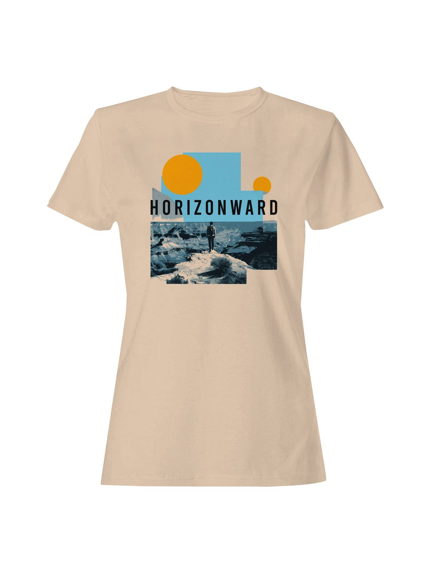 Horizonward Adventure Art Print Women's T-Shirt Hoodie, Sweatshirt | PodTeesHub.com