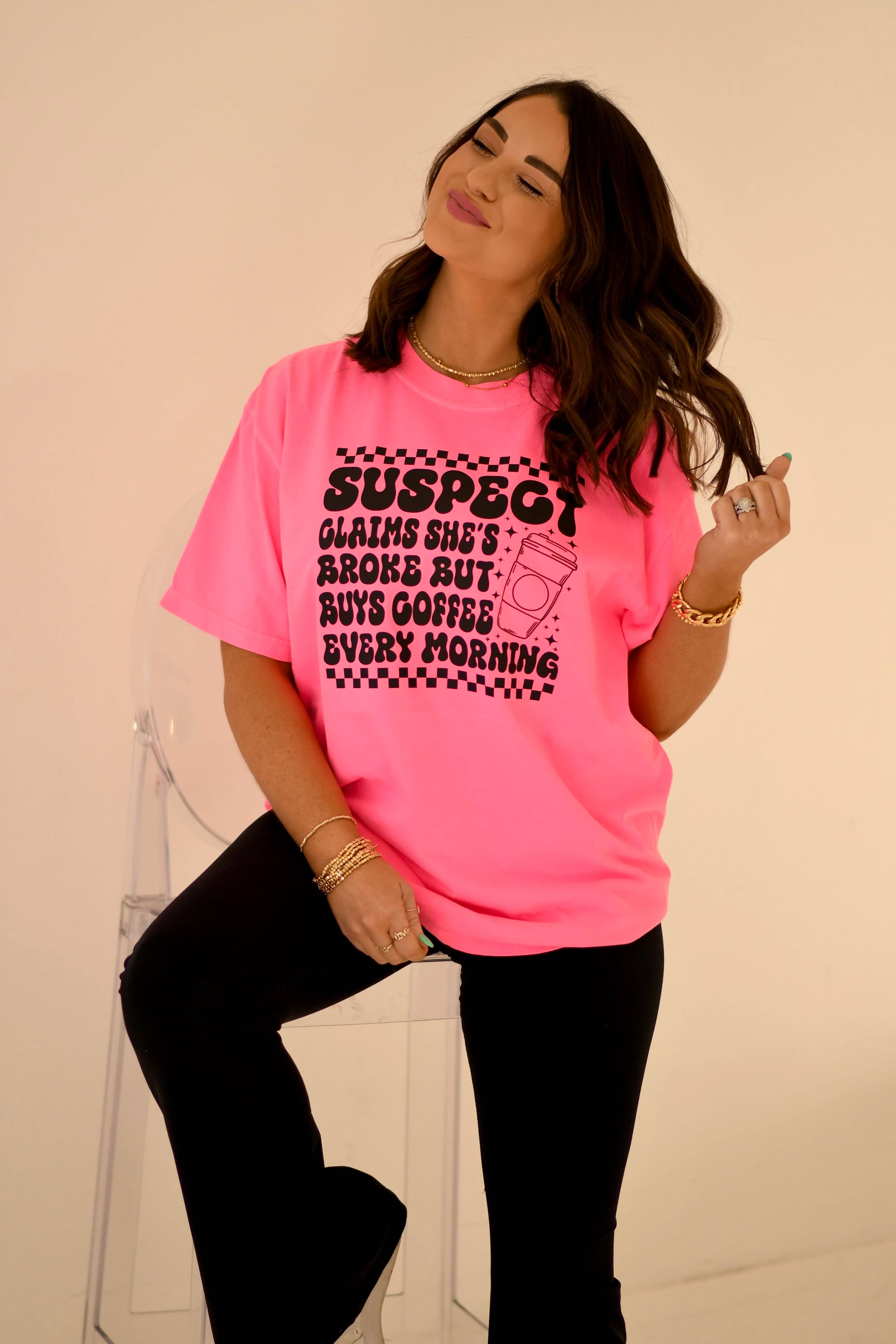 Suspect Claims She’S Broke Tee Hoodie, Sweatshirt | PodTeesHub.com