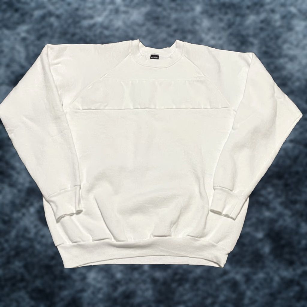 Vintage Screen Stars Sweatshirt Crewneck Xl Men White Textured All Seasons 90s Hip Hop Usa M T-Shirts, Hoodie