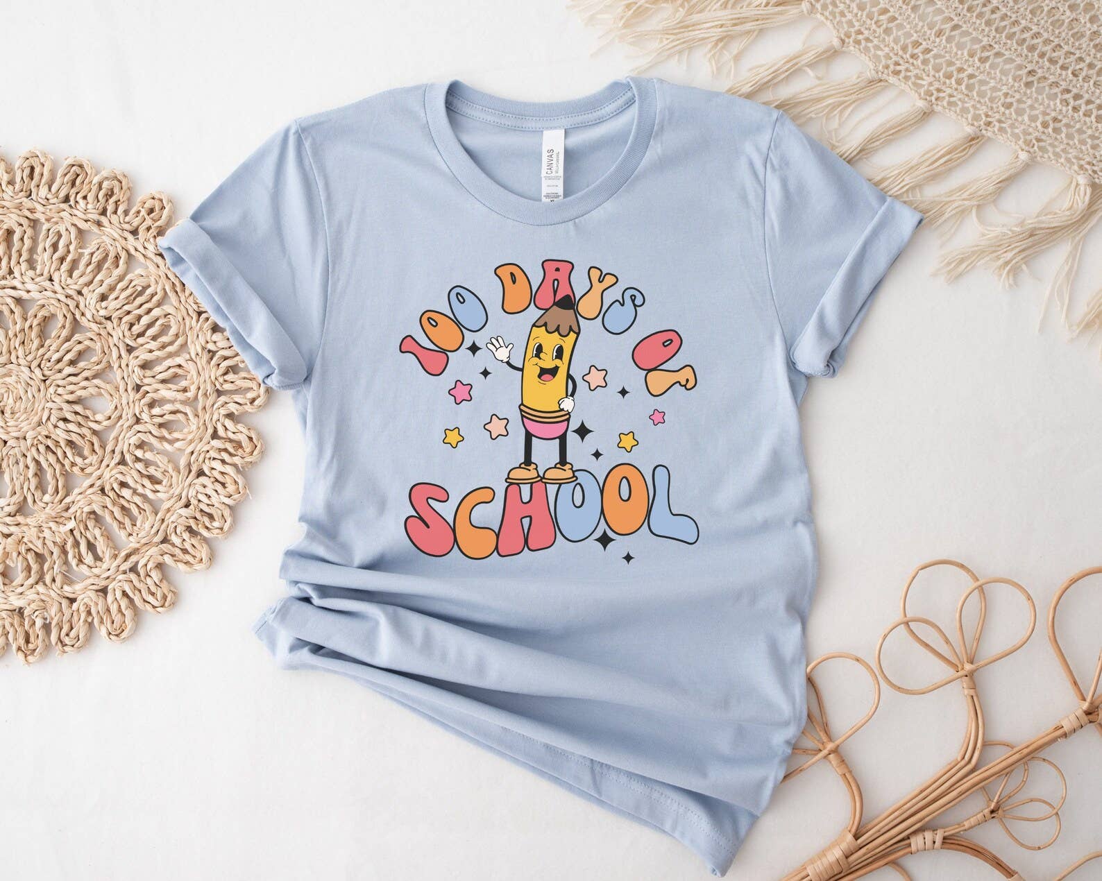 100 Days of School Shirts - Cute Women Tee Hoodie, Sweatshirt | PodTeesHub.com
