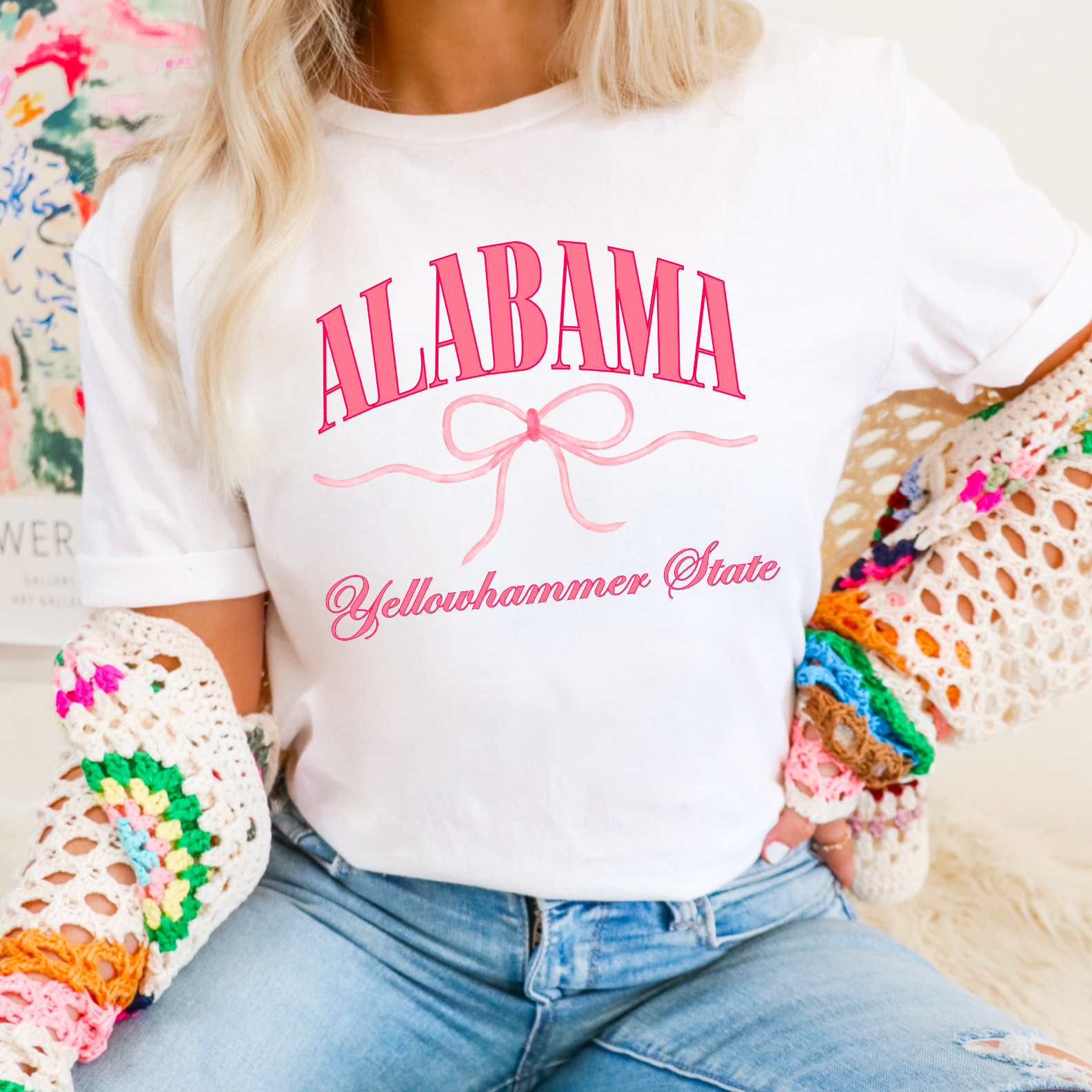 Coquette Tee | Alabama Tee | Ladies Graphic Tee Hoodie, Sweatshirt | PodTeesHub.com