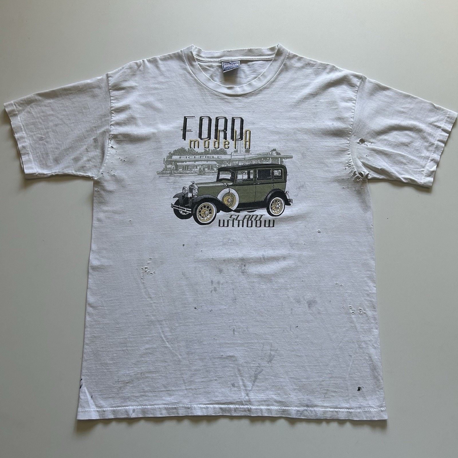 Vintage 90s Ford Xl Model Car Art Distressed Rare T-Shirts, Hoodie, Sweatshirt