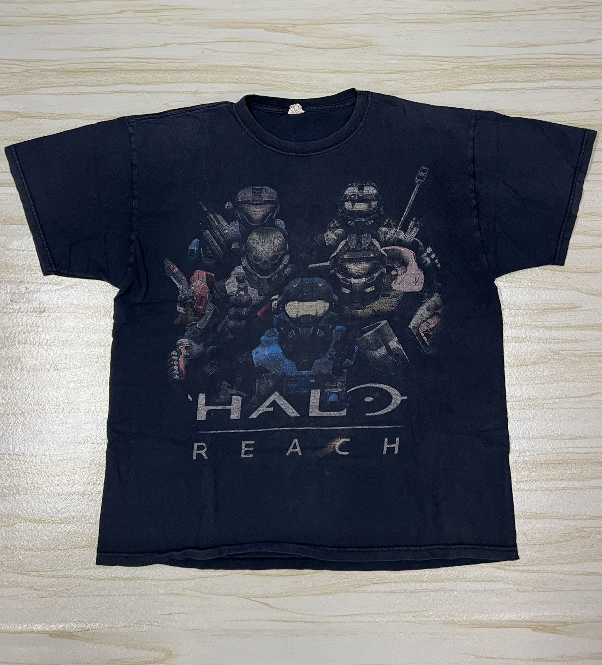 Vintage 00s Halo Reach Video Game Vintage Tee Hoodie, Sweatshirt | PodTeesHub.com