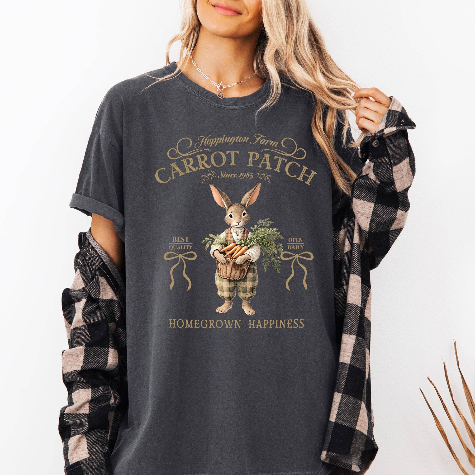 Carrot Patch, Easter, Bunny, Jesus, Rabbit, Holiday Tshirt Hoodie, Sweatshirt | PodTeesHub.com