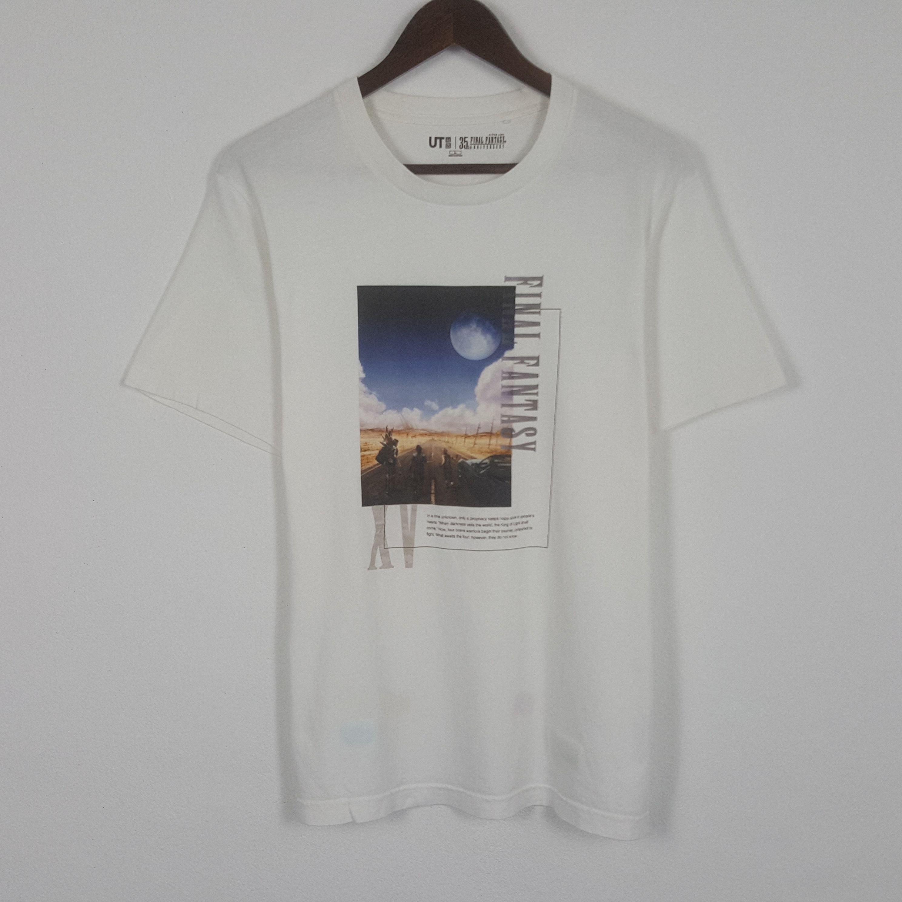 Uniqlo X Vintage Vintage Final Fantasy Tshirt Hoodie, Sweatshirt | PodTeesHub.com
