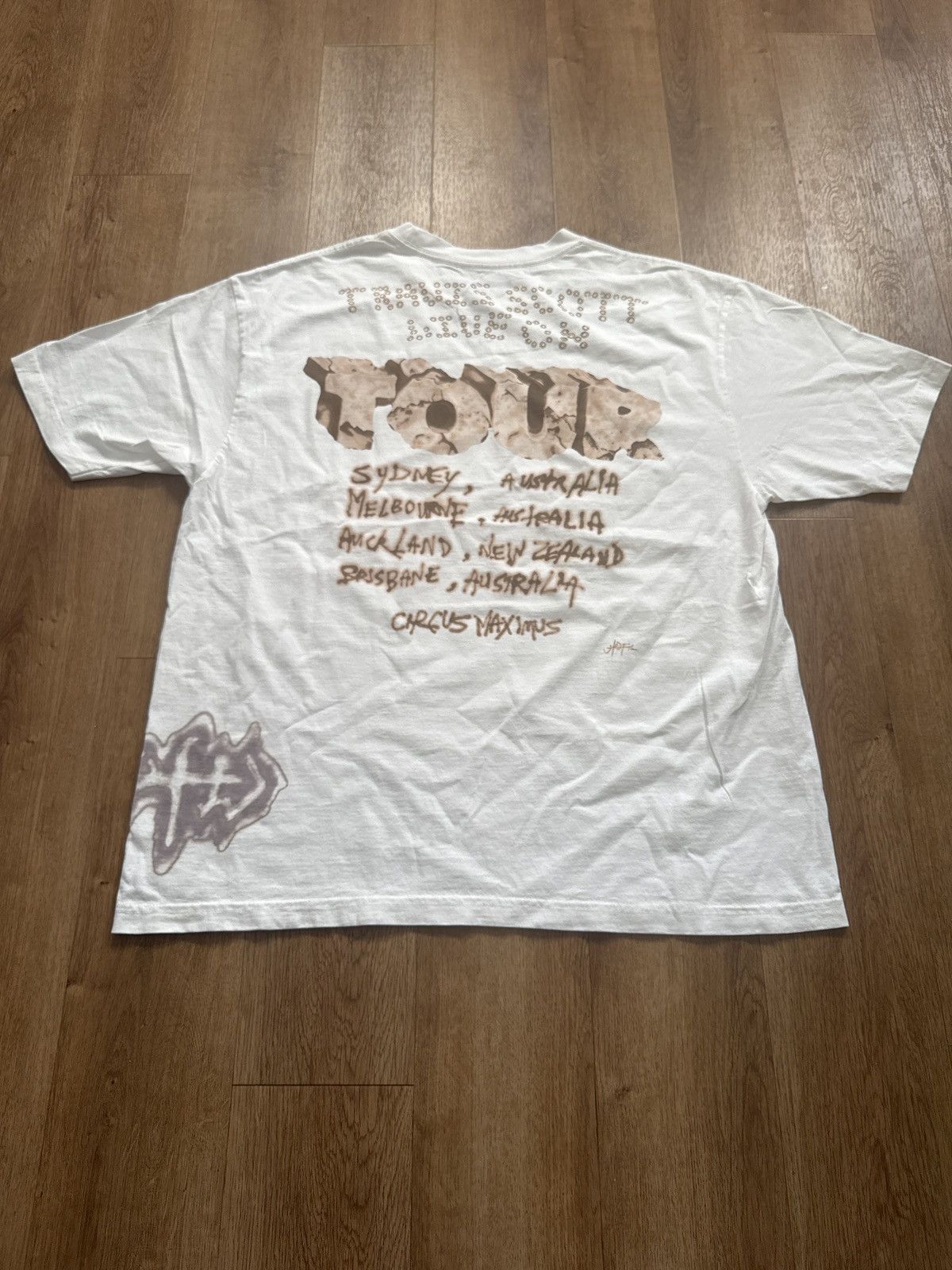 Scott Travis Scott Tour Tee Lg Hoodie, Sweatshirt | PodTeesHub.com