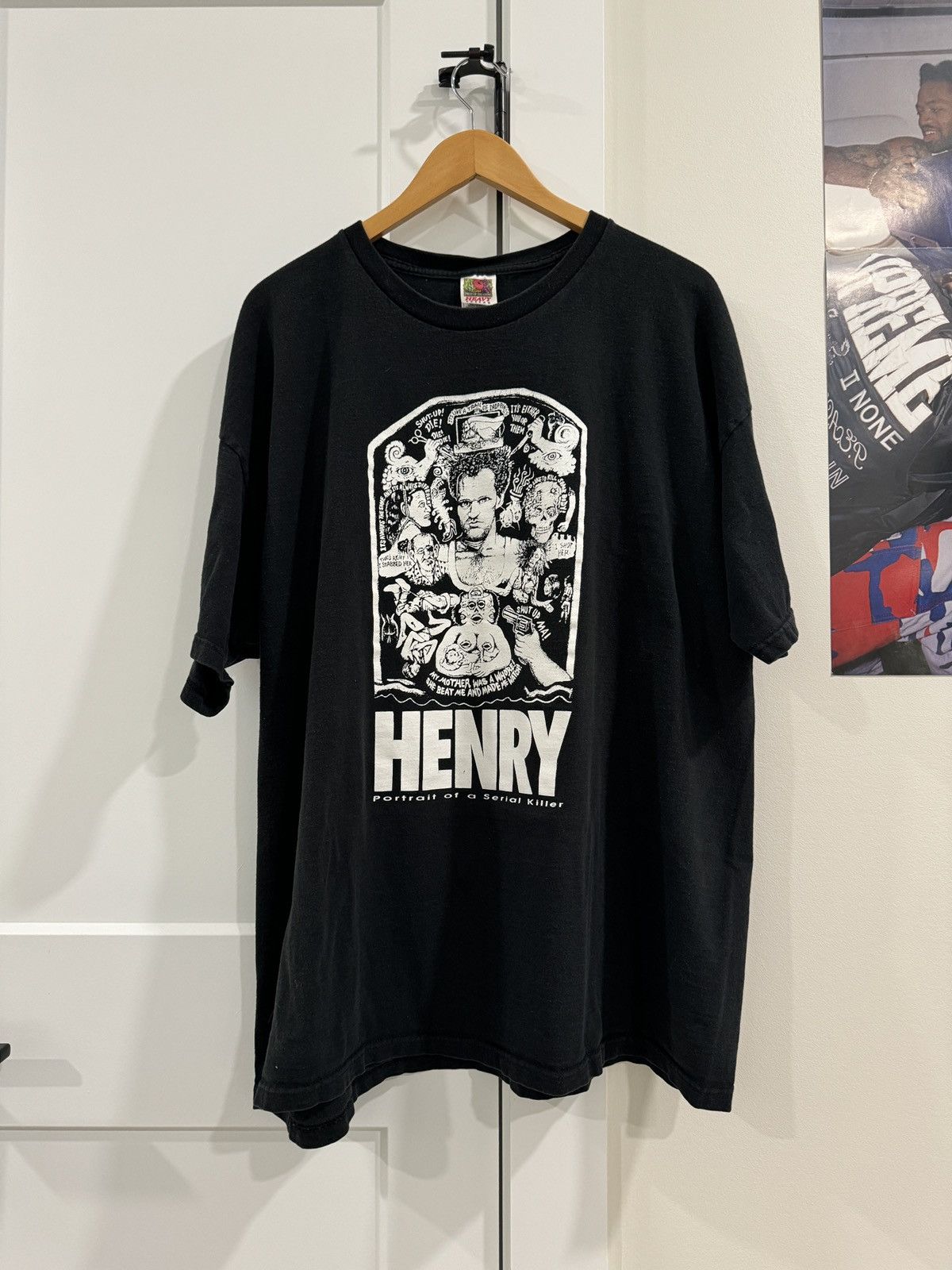 Vintage Henry Portrait Of A Serial Killer Movie Tee 3xl Hoodie, Sweatshirt | PodTeesHub.com