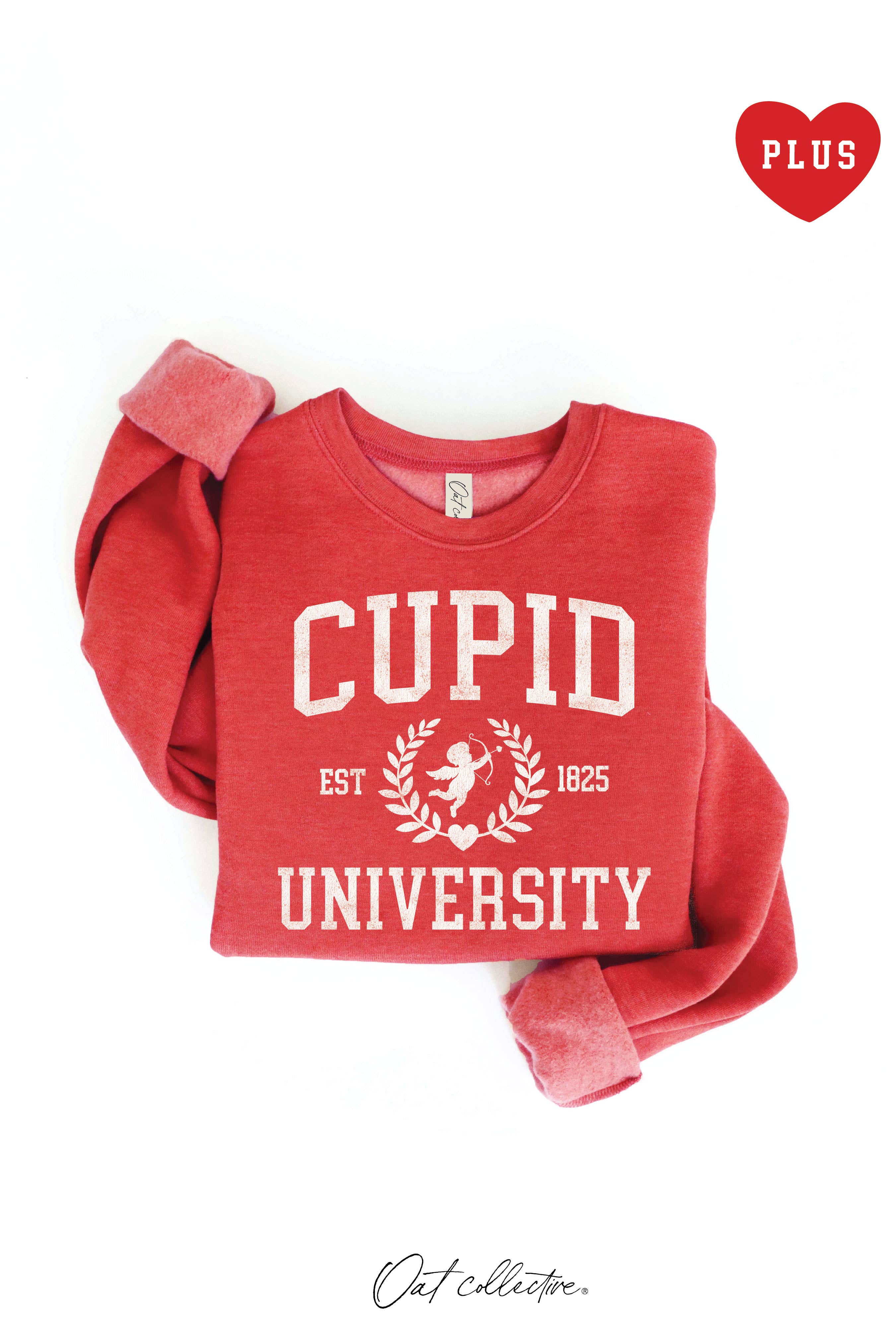 Cupid University Est 1825 Plus Graphic Sweatshirt T-Shirts, Hoodie | PodTeesHub.com