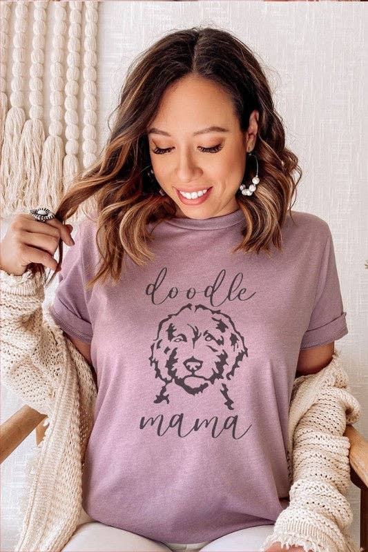 Doodle Mama Outline Tee Hoodie, Sweatshirt | PodTeesHub.com