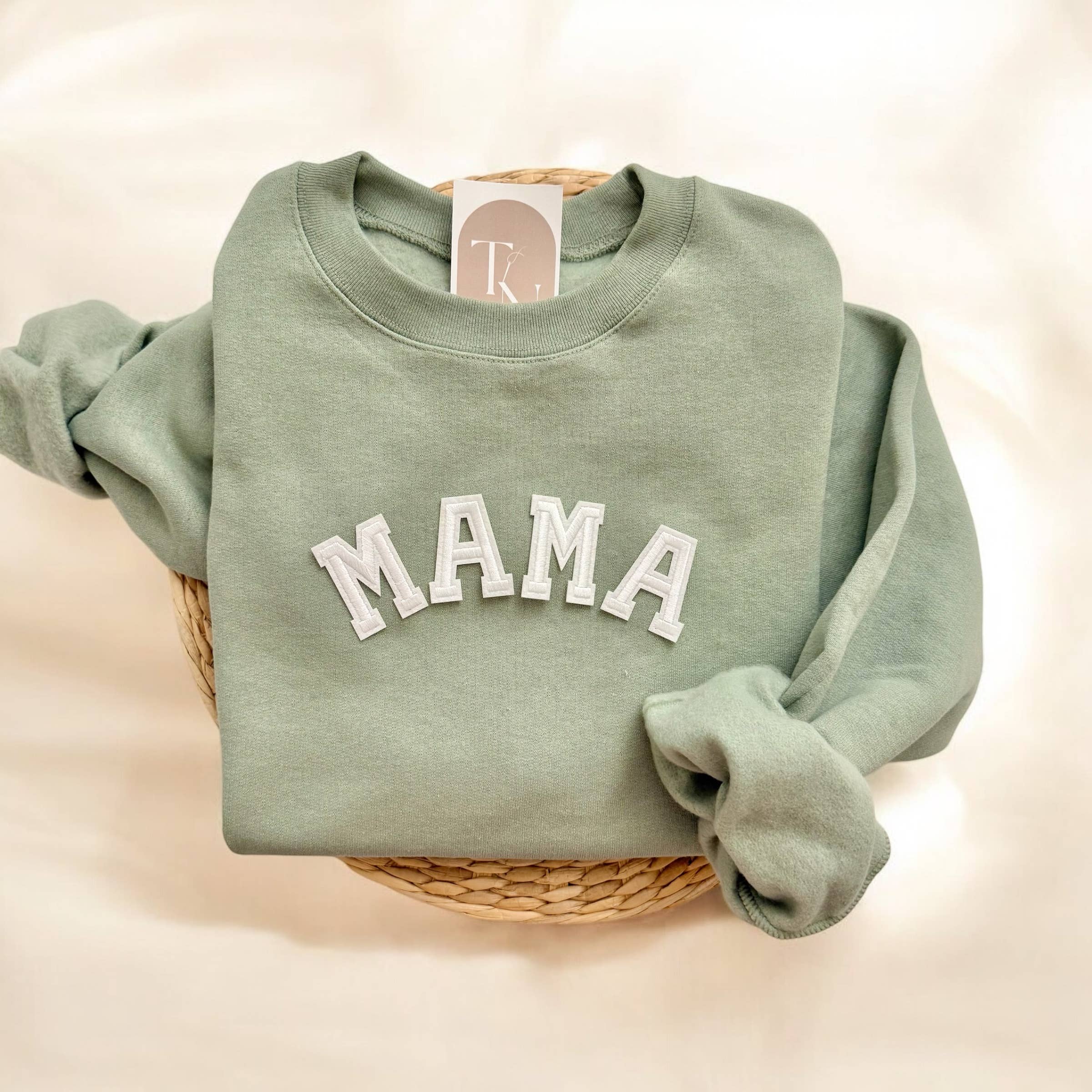 Mama Crewneck Sweatshirt, Mother’S Day Gifts T-Shirts, Hoodie | PodTeesHub.com
