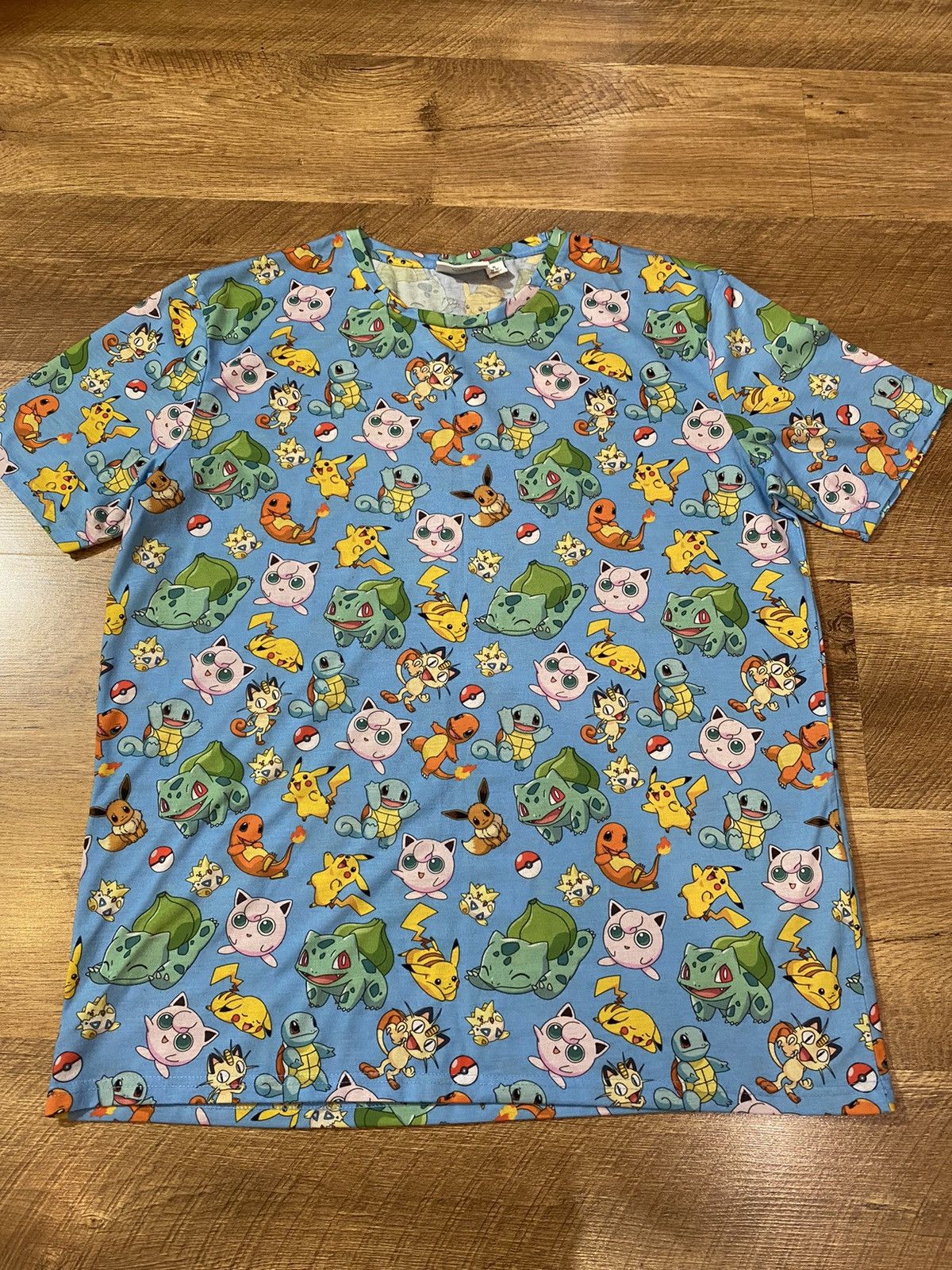 X Vintage Pokemon 2017 Multi Print Movie Anime Shirt T-Shirts, Hoodie, Sweatshirt