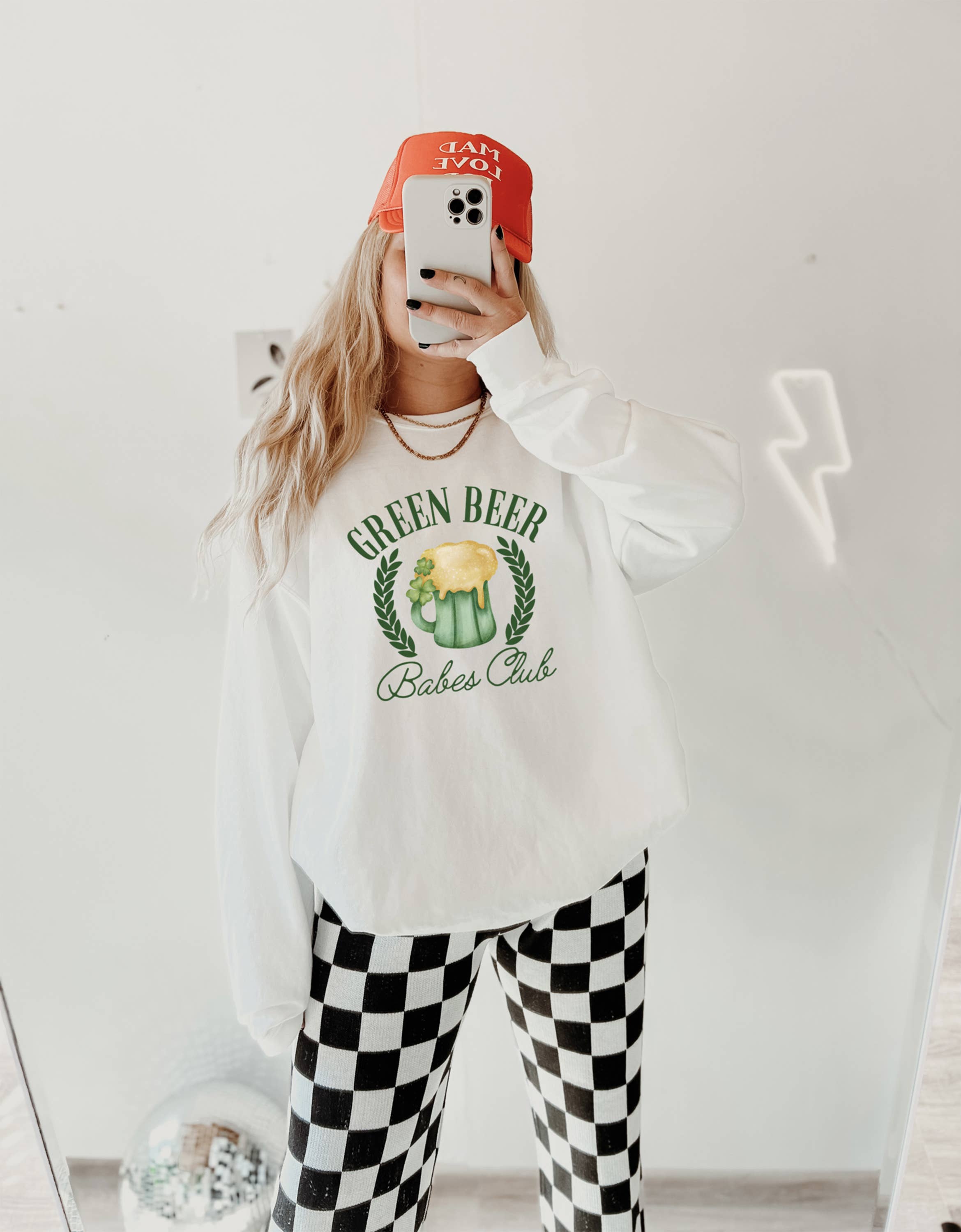 St. Patricks Day Sweatshirt, Womens Clothing, Graphic Tee Hoodie | PodTeesHub.com