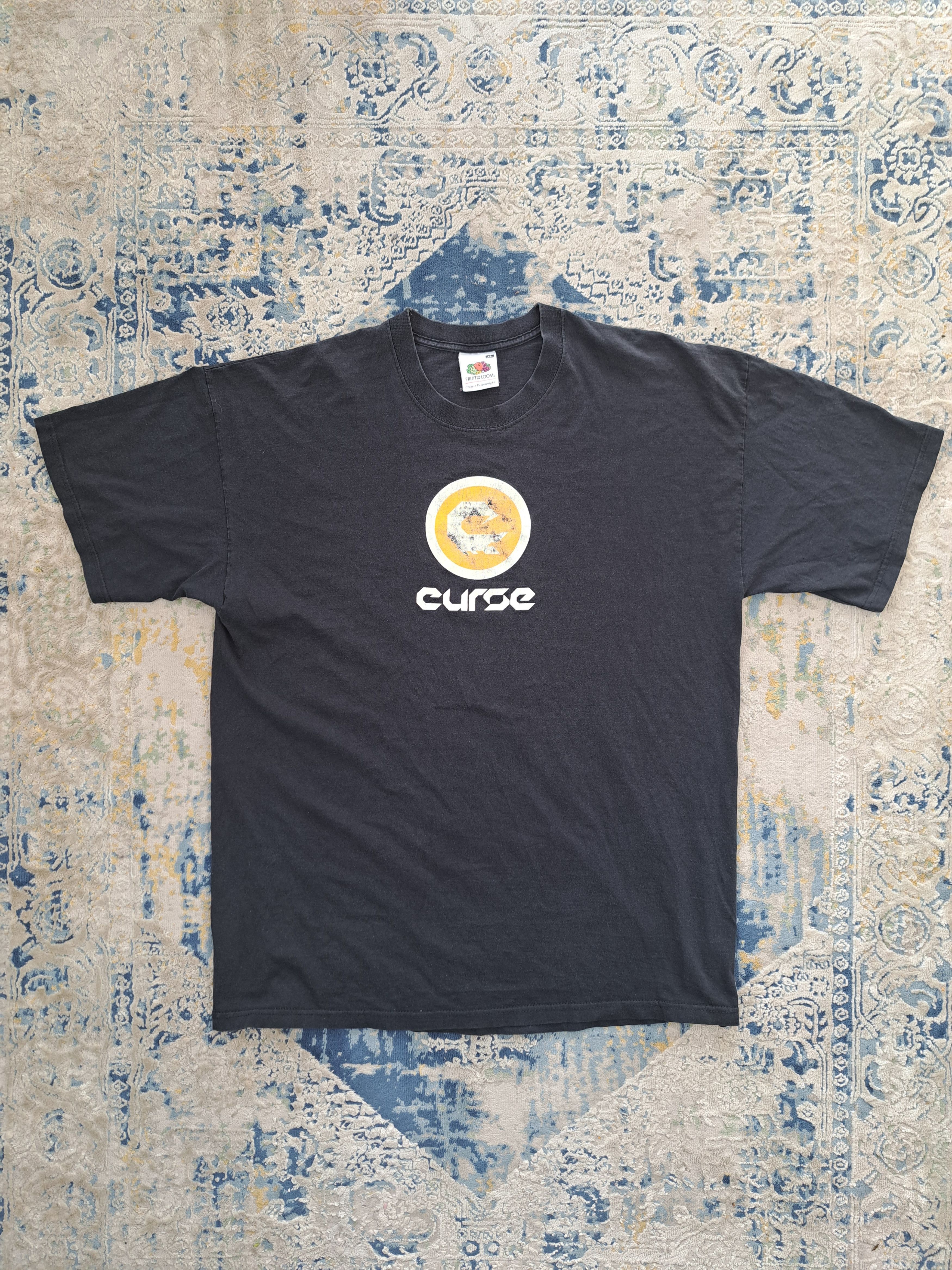 Vintage 00s Curse Crush Baggy Washed Tee Hoodie, Sweatshirt | PodTeesHub.com