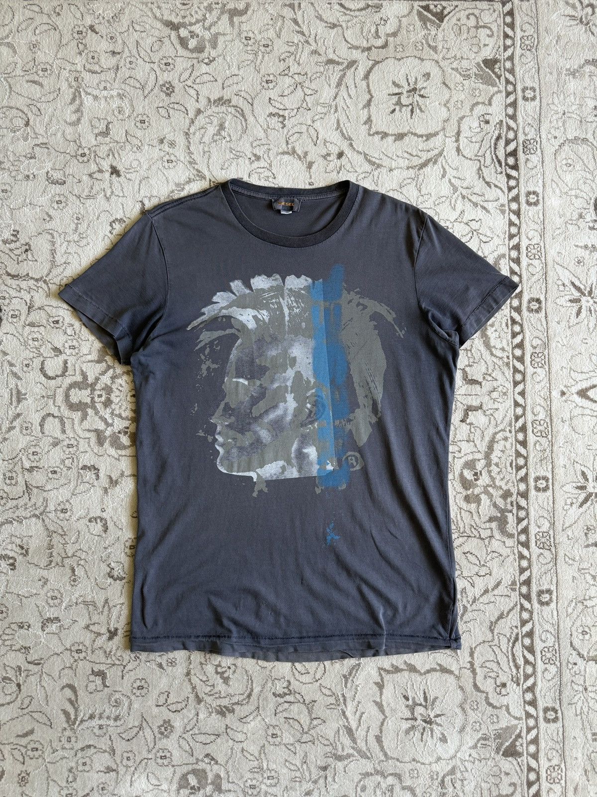 Vintage Diesel Punk Logo Faded Distressed Tee Japanese Y2k Hoodie, Sweatshirt | PodTeesHub.com