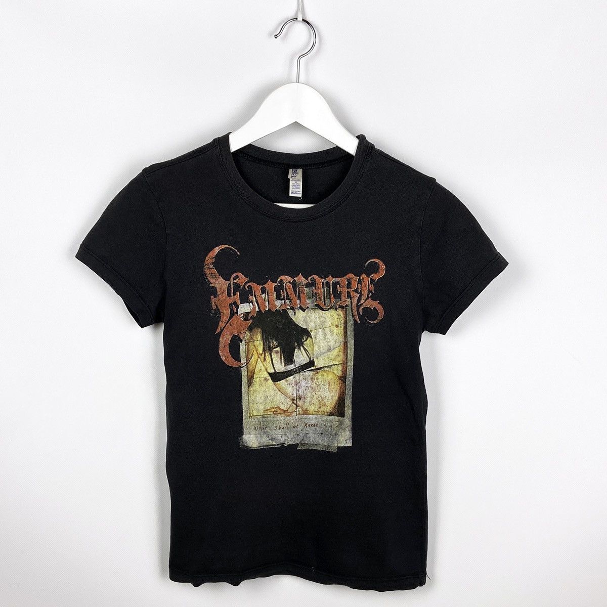 Band Tees Vintage Emmure What Shall We Name Him Faded Rare Tee Woman Hoodie, Sweatshirt | PodTeesHub.com