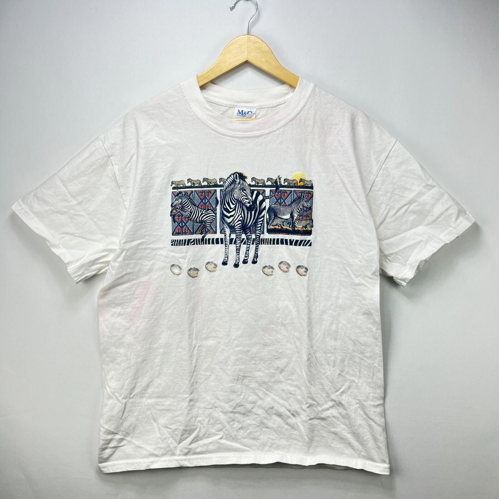 Vintage Zebra Horse Nature Animal T Shirt Large Hoodie, Sweatshirt | PodTeesHub.com