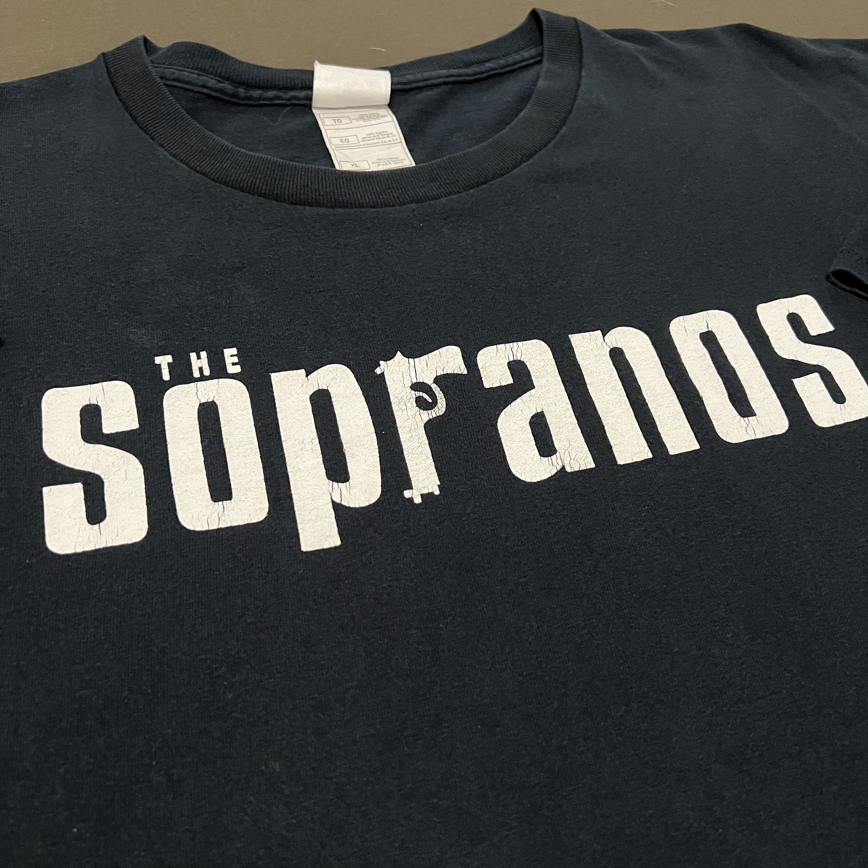 Vintage Y2k Sopranos Movie Tee God Father Bootleg Xl Hoodie, Sweatshirt | PodTeesHub.com