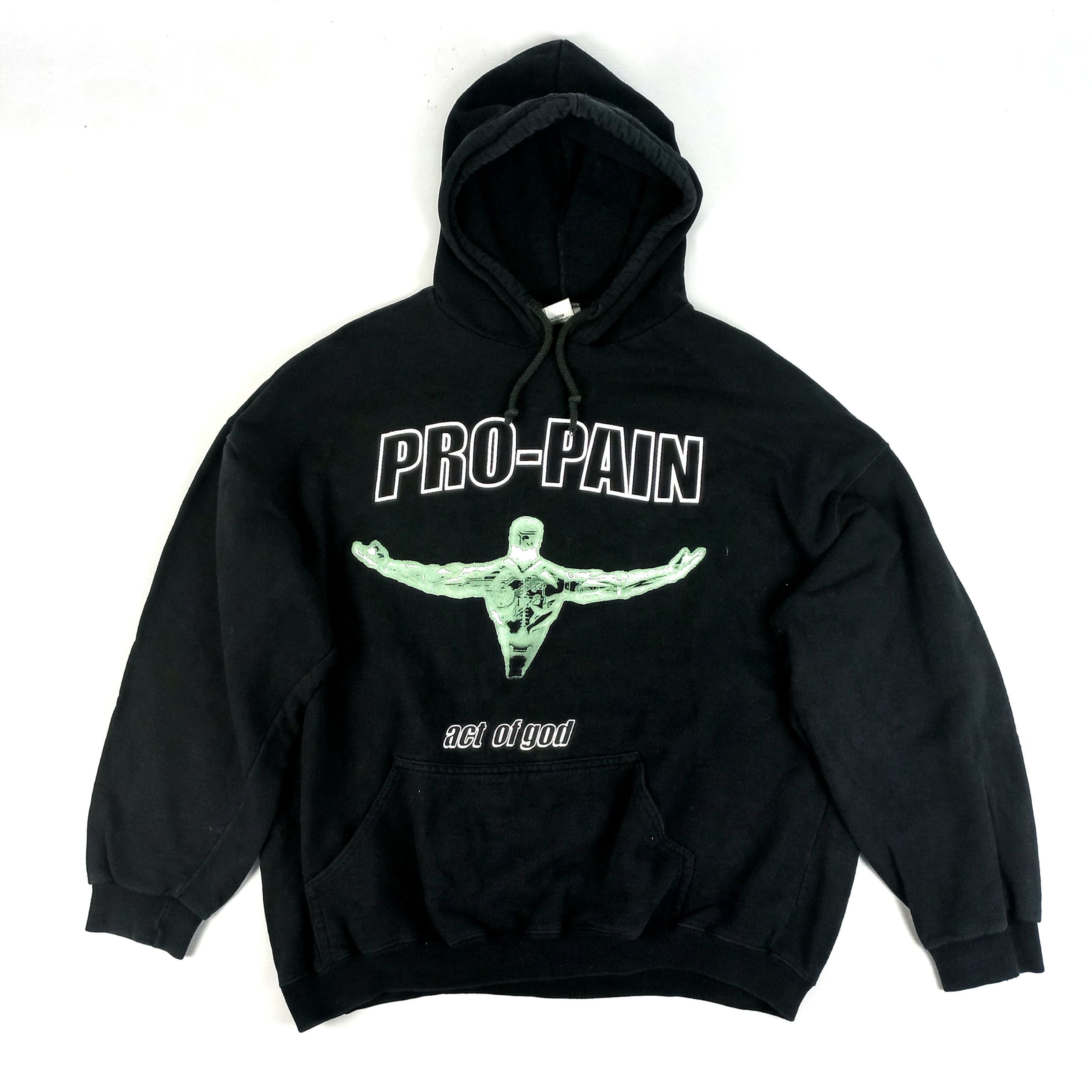 Band Tees Pro Pain Vintage Hoodie 1999 Sweatshirt | PodTeesHub.com