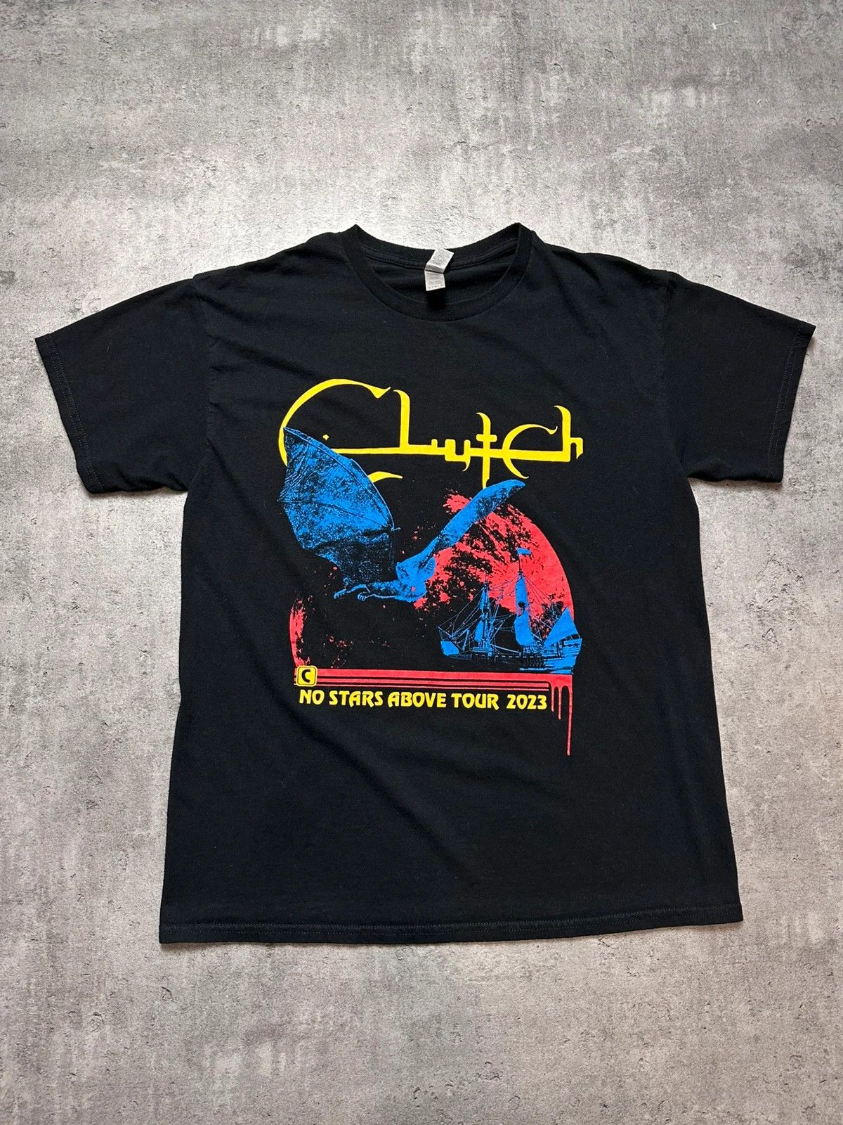 Band Tees Promo Clutch Merch Band T Shirt Hoodie, Sweatshirt | PodTeesHub.com