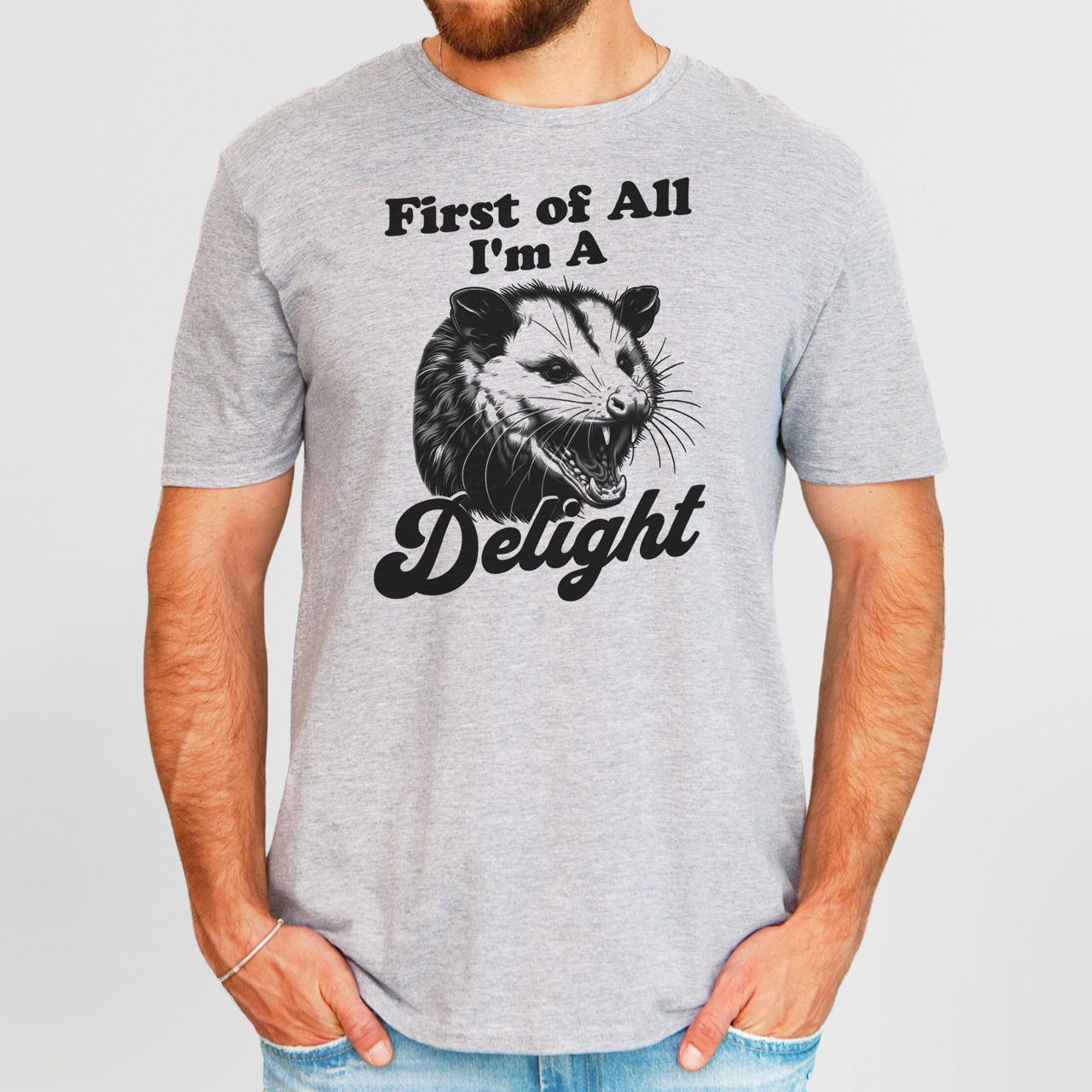 First of All I'm A Delight T-Shirt Hoodie, Sweatshirt | PodTeesHub.com
