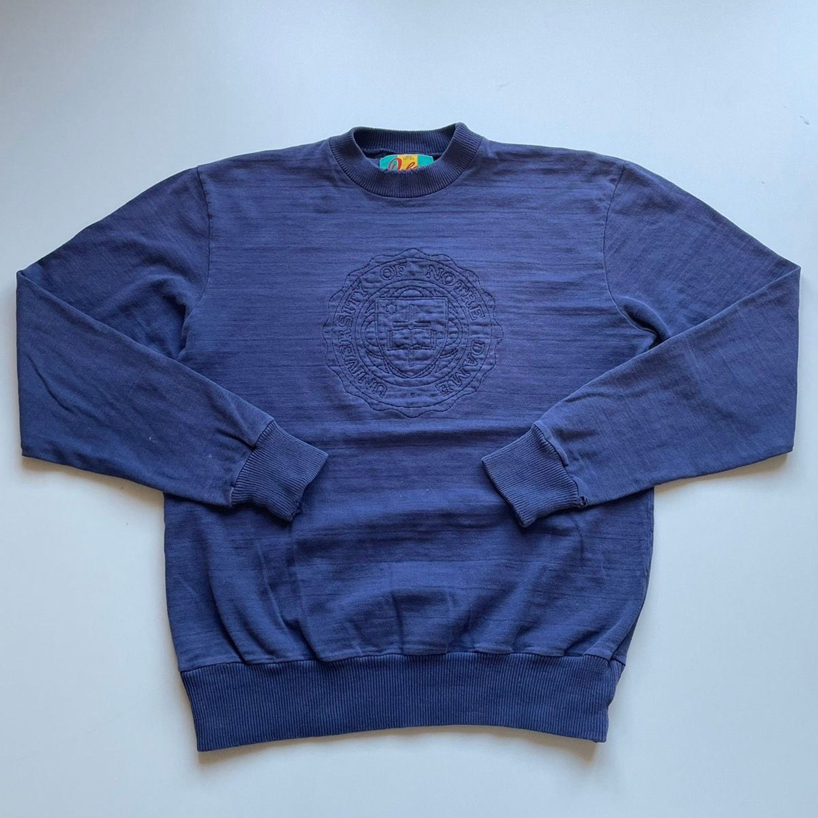 Vintage 90s University Of Notre Dame Ncaa Crewneck Xl Rare T-Shirts, Hoodie, Sweatshirt | PodTeesHub.com