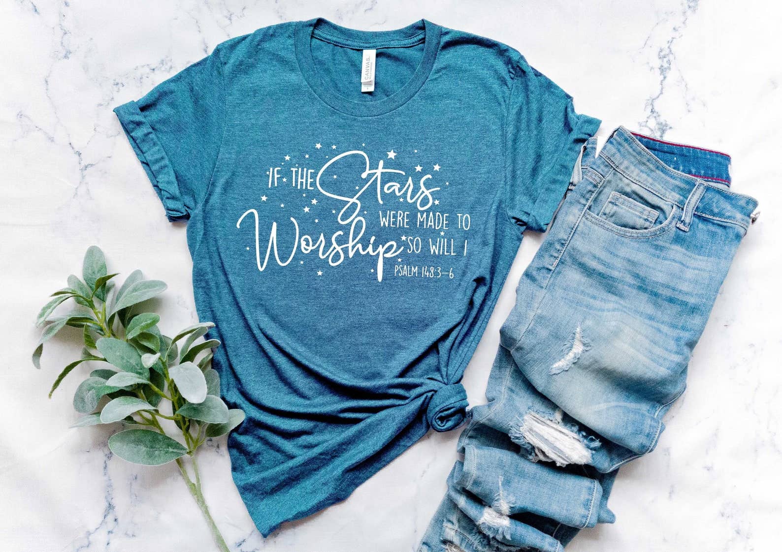 If the Stars Were Made To Worship So Will I T-Shirt Hoodie, Sweatshirt | PodTeesHub.com