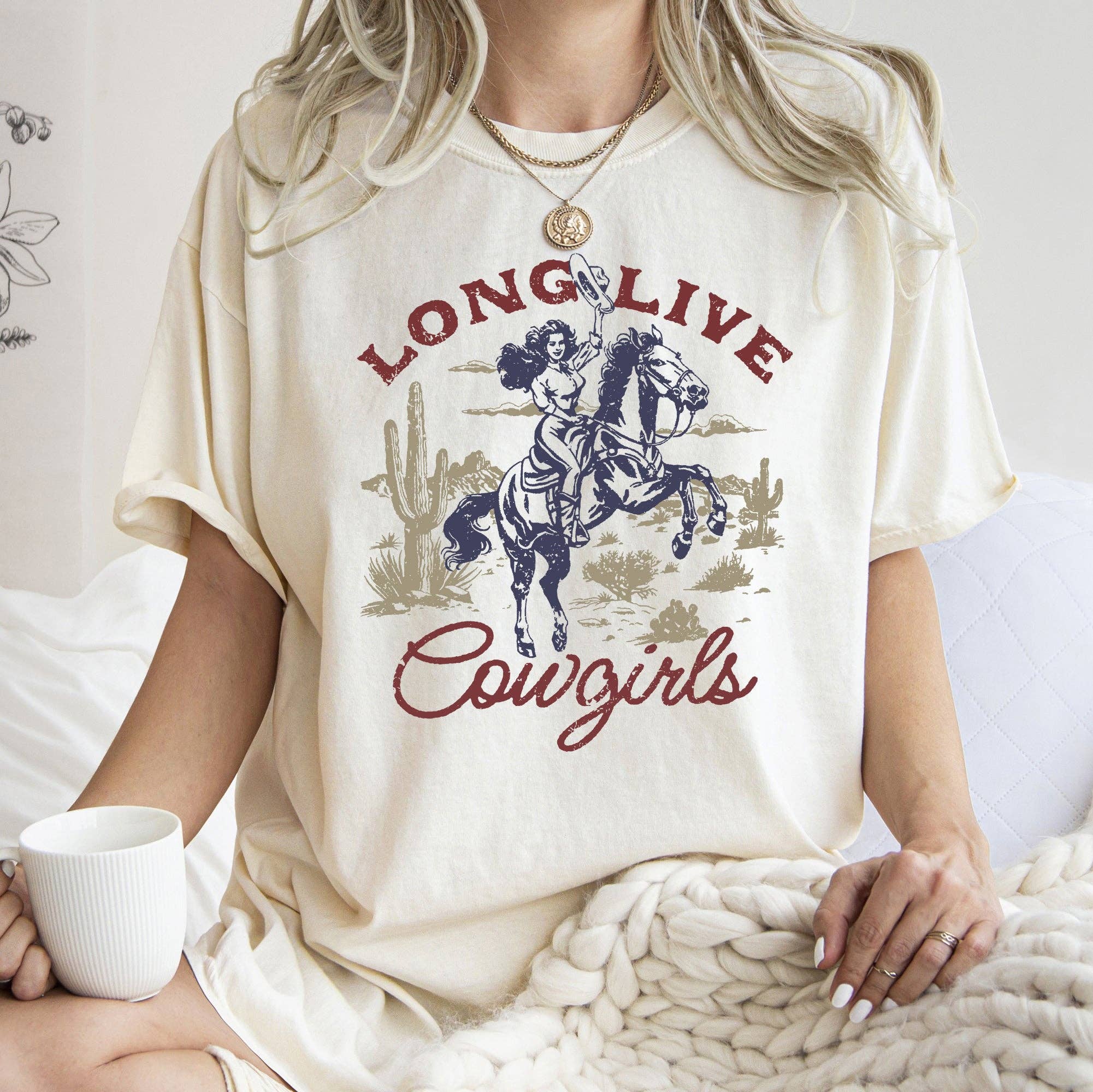 Long Live Cowgirls, Horse, Cowboy, Western, Country,  Tshirt Hoodie, Sweatshirt | PodTeesHub.com