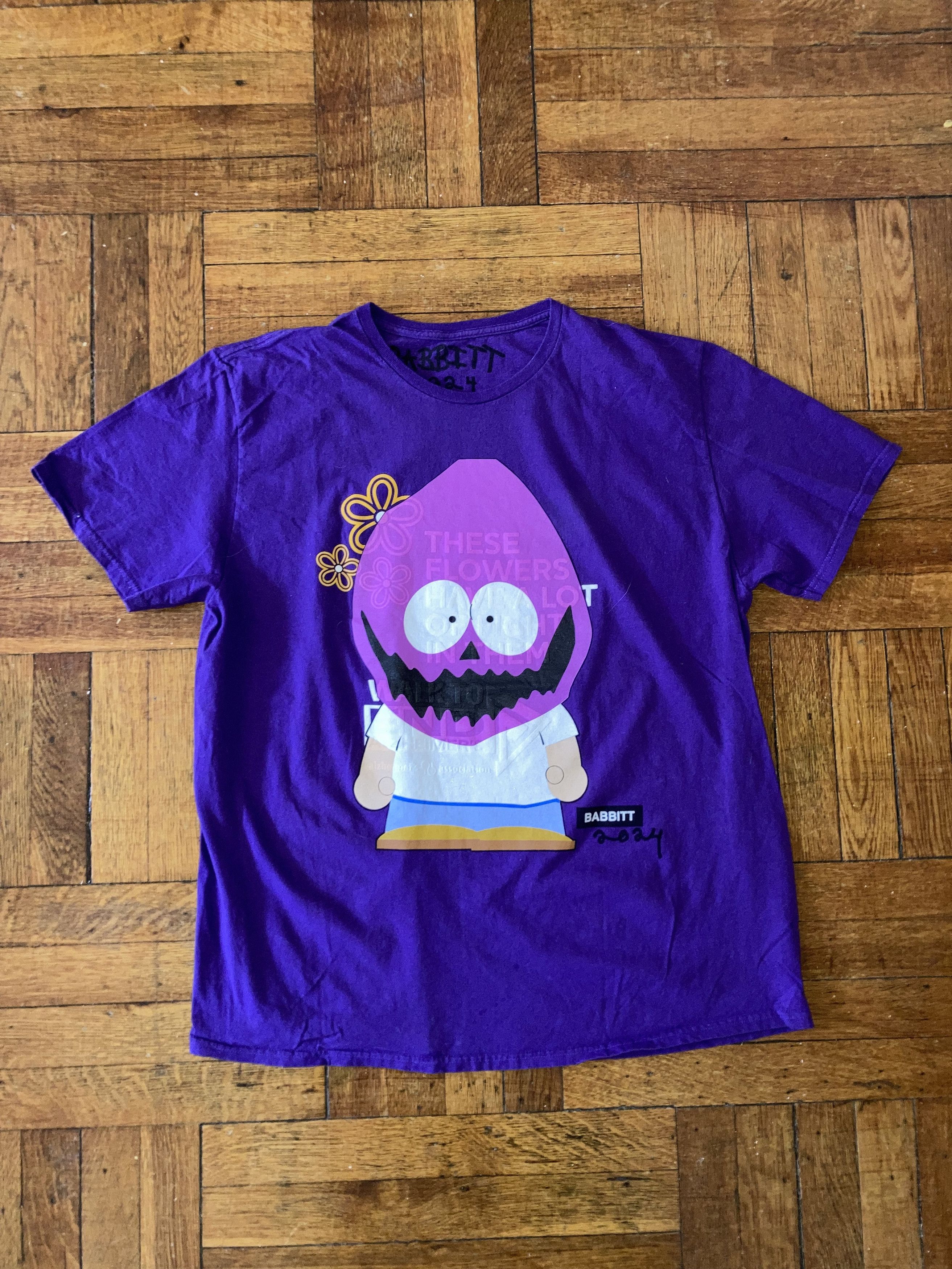 Vintage Asspizza South Park Babbitt Revived Vintage Tee Xl 730 Hoodie, Sweatshirt | PodTeesHub.com