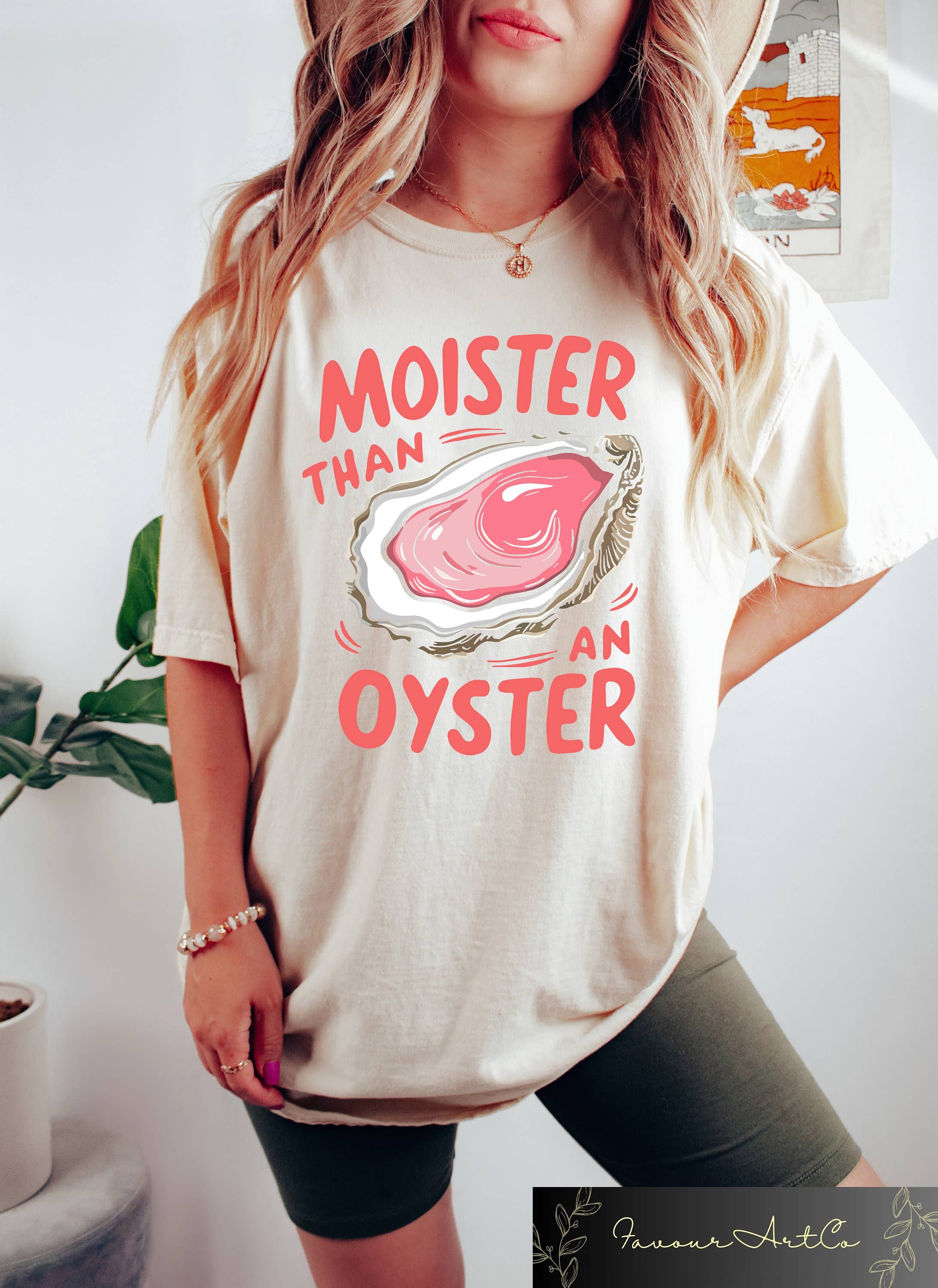 Moister Than An Oyster Shirt - Retro Funny Graphic Tee Hoodie, Sweatshirt | PodTeesHub.com