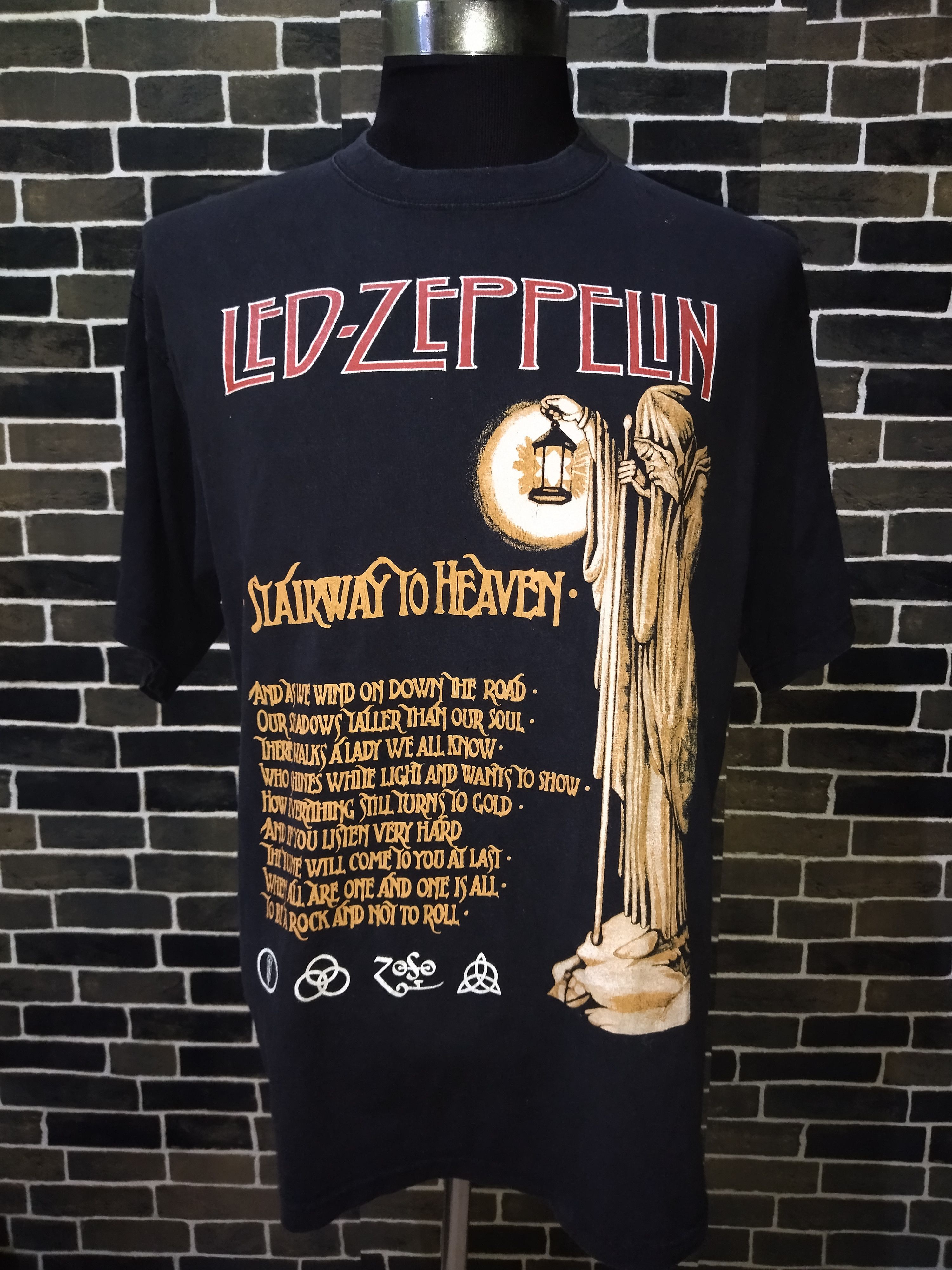 Zeppelin Led Zeppelin Stairway To Heaven Band Tshirt Hoodie, Sweatshirt | PodTeesHub.com