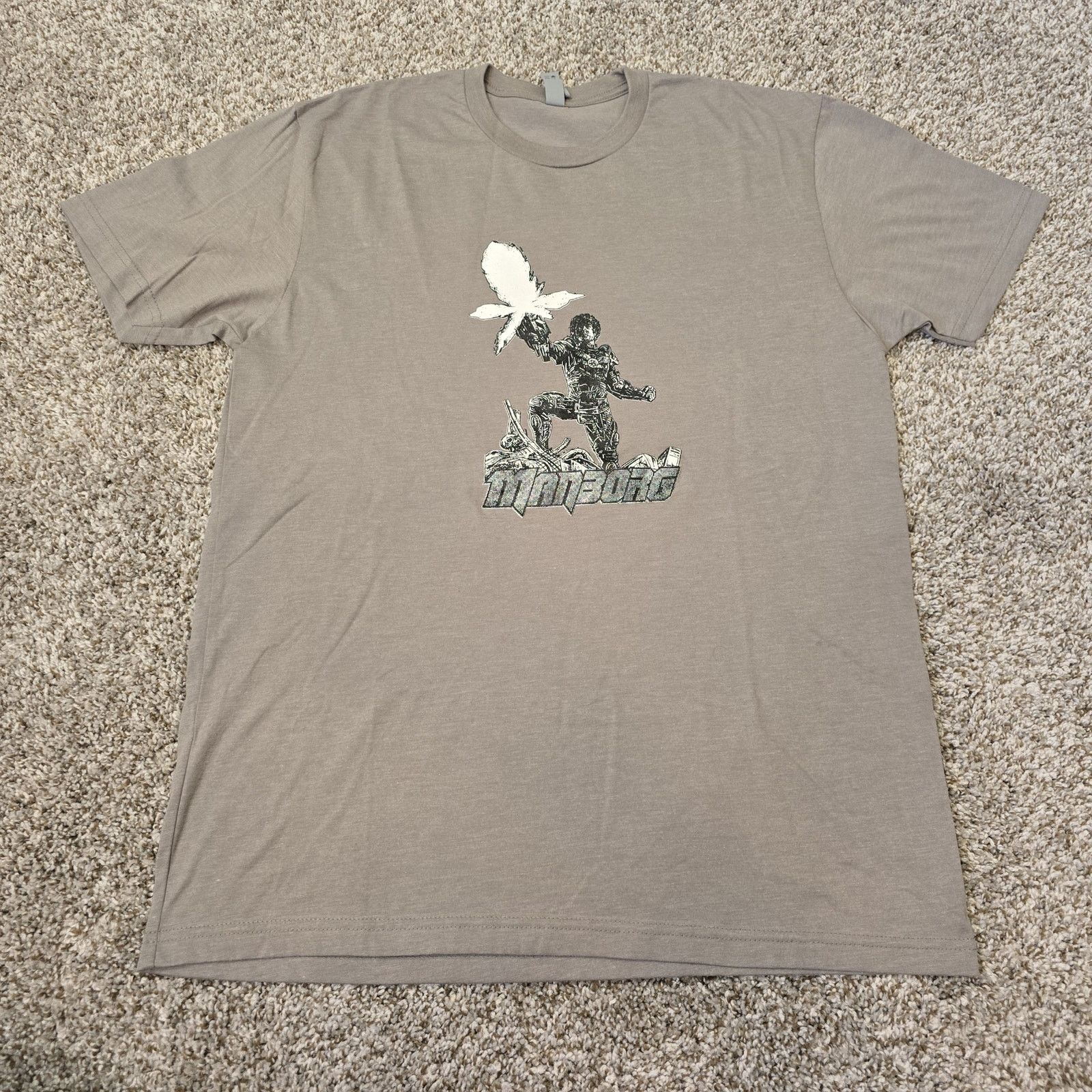 Next Level Apparel Rare Manborg Movie Darksky Films T Shirt Large Cast And Crew Hoodie, Sweatshirt | PodTeesHub.com