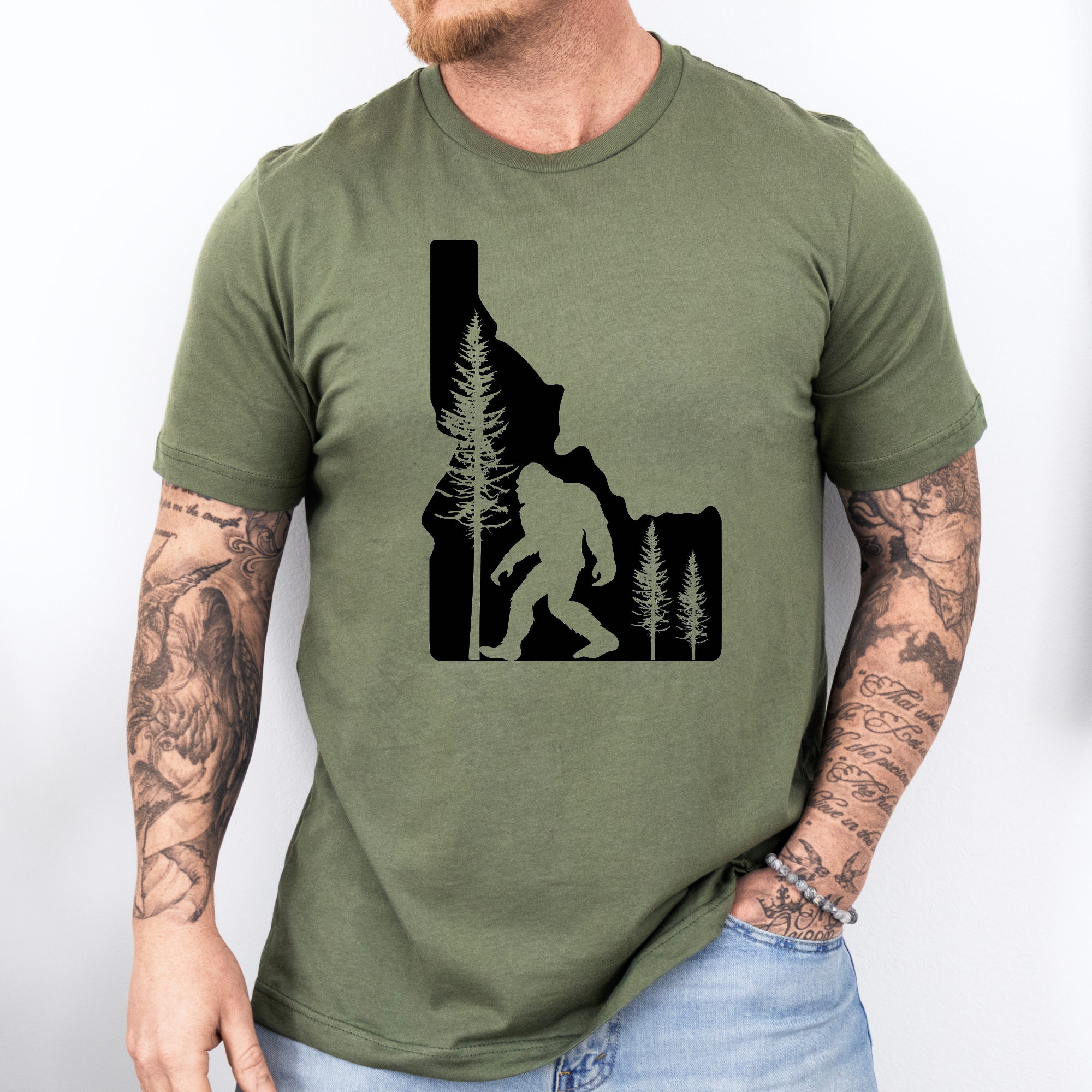 Bigfoot Graphic Tee For Idahoan
Idaho Bigfoot Tshirt 271 Hoodie, Sweatshirt | PodTeesHub.com