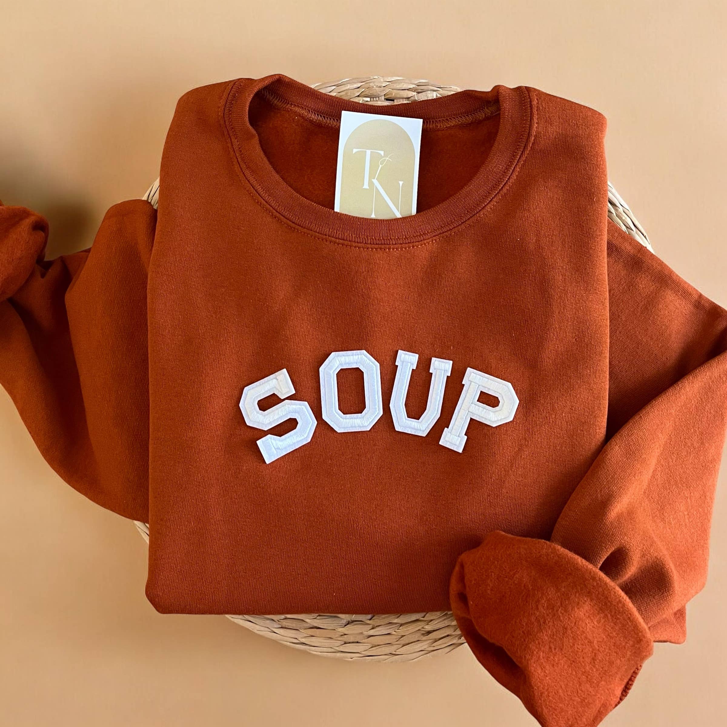 Soup Crewneck Sweatshirt, Cozy Fall Sweaters T-Shirts, Hoodie | PodTeesHub.com