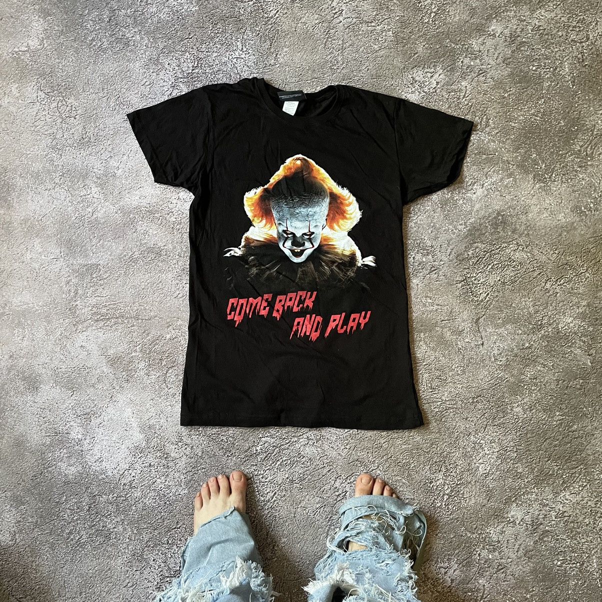 Vintage Y2k Clown Face Logo Blood Dead Skulls Horror Tee Hoodie, Sweatshirt | PodTeesHub.com