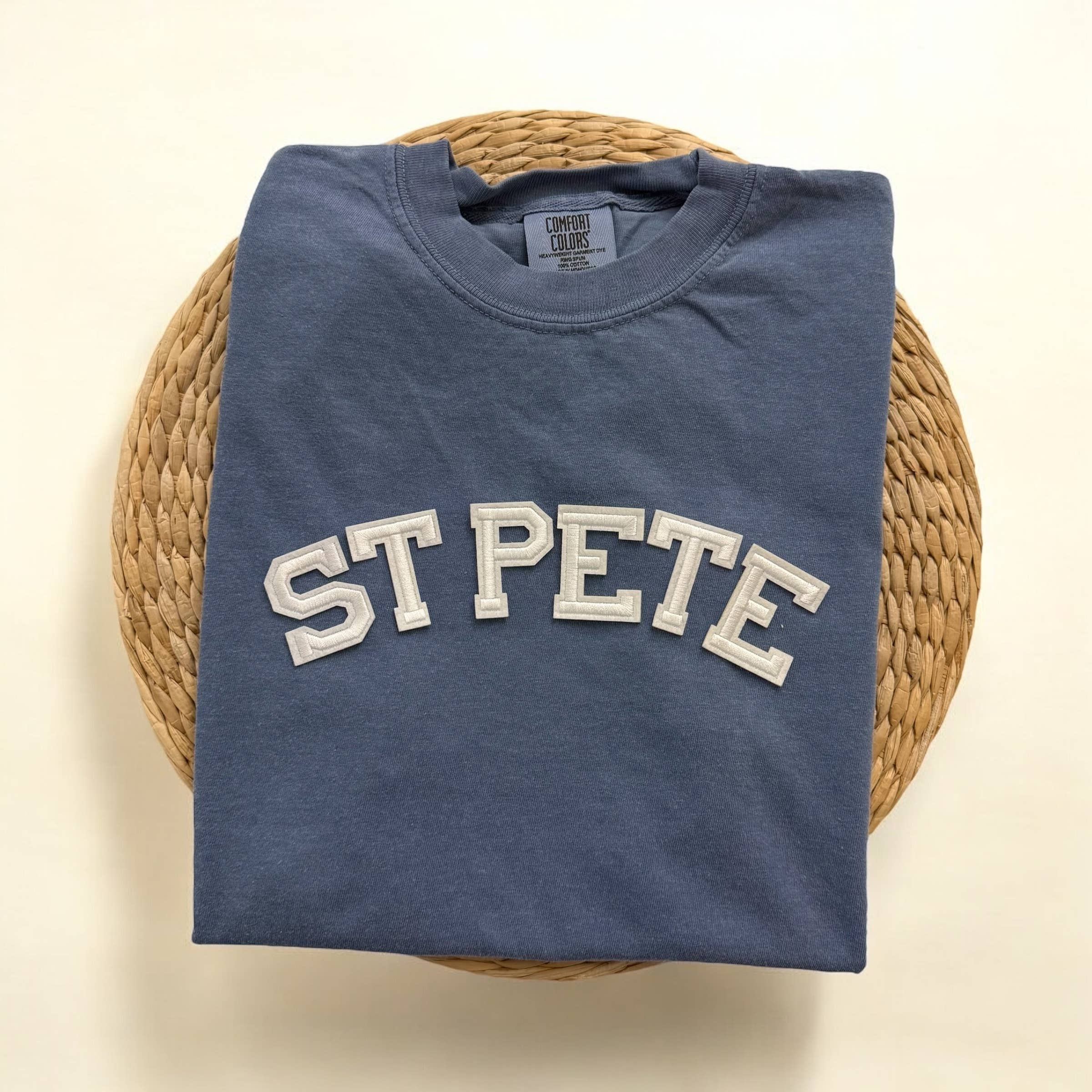 Comfort Colors St Pete Florida Short Sleeve Shirt Hoodie, Sweatshirt | PodTeesHub.com