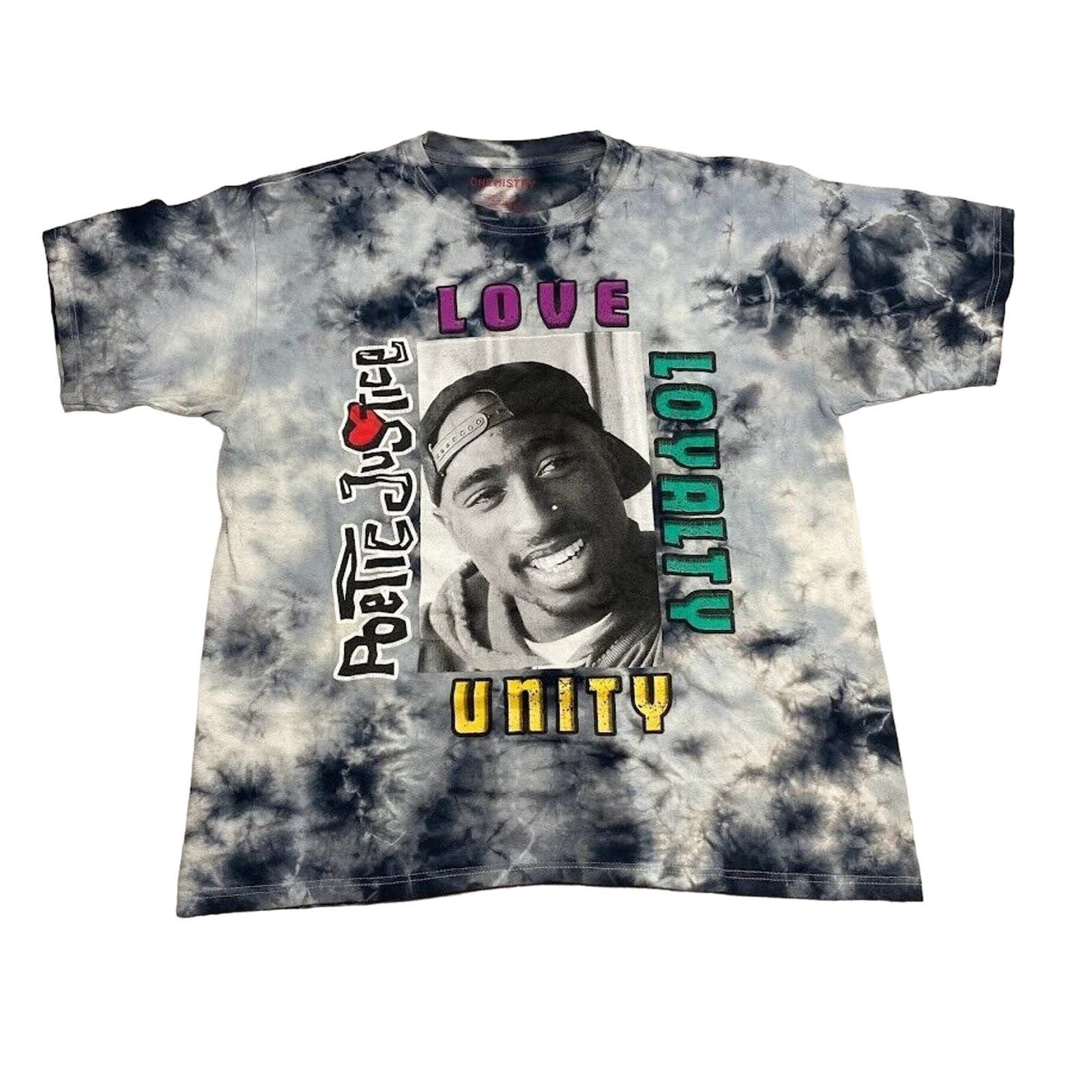 Chemistry Poetic Justice Tupac Graphic Tee Thrifted Vintage Style Sz L Hoodie, Sweatshirt | PodTeesHub.com